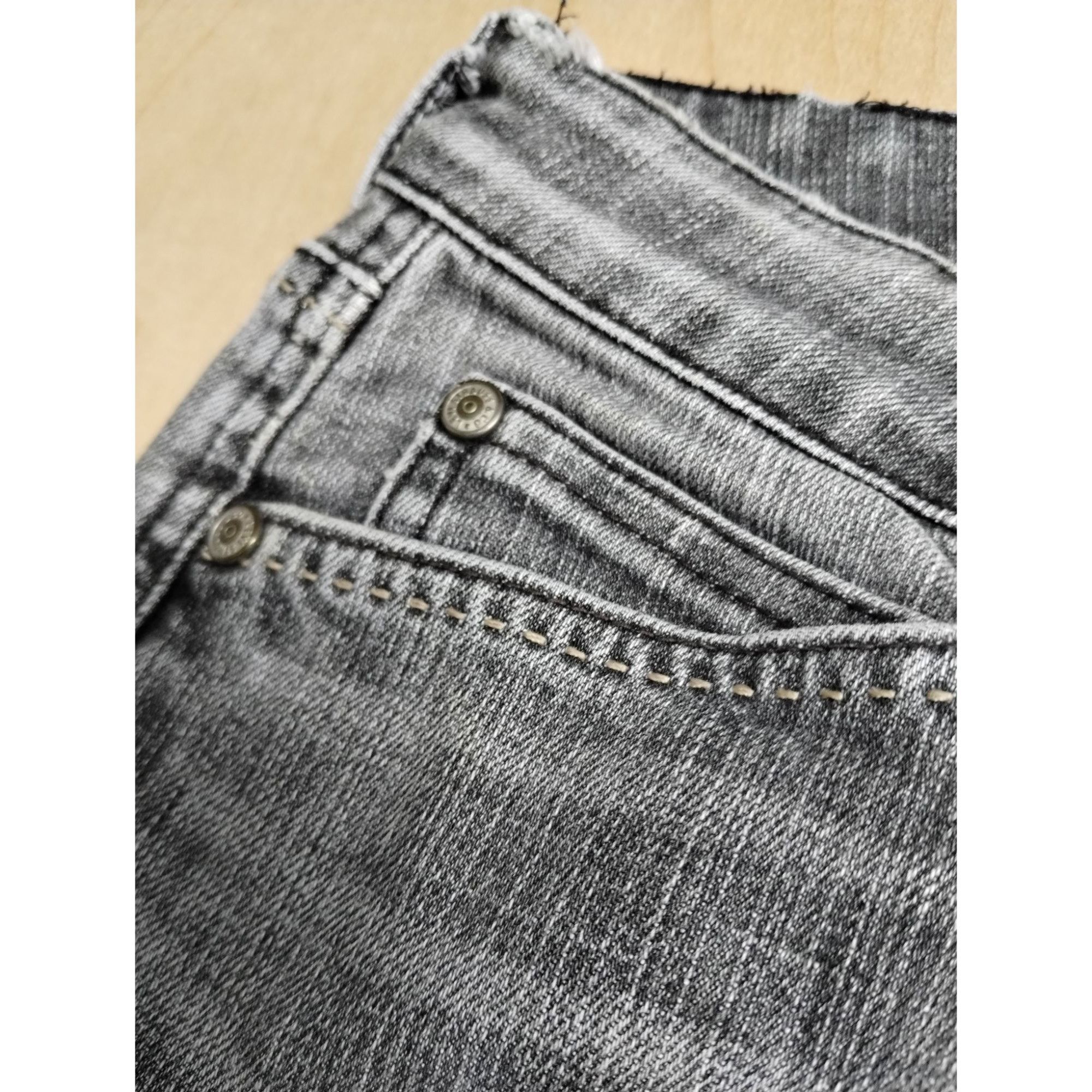 Levi's Womens Levis Saddle Stitch Jeans Black Size 28" / US 6 / IT 42 - 4 Thumbnail