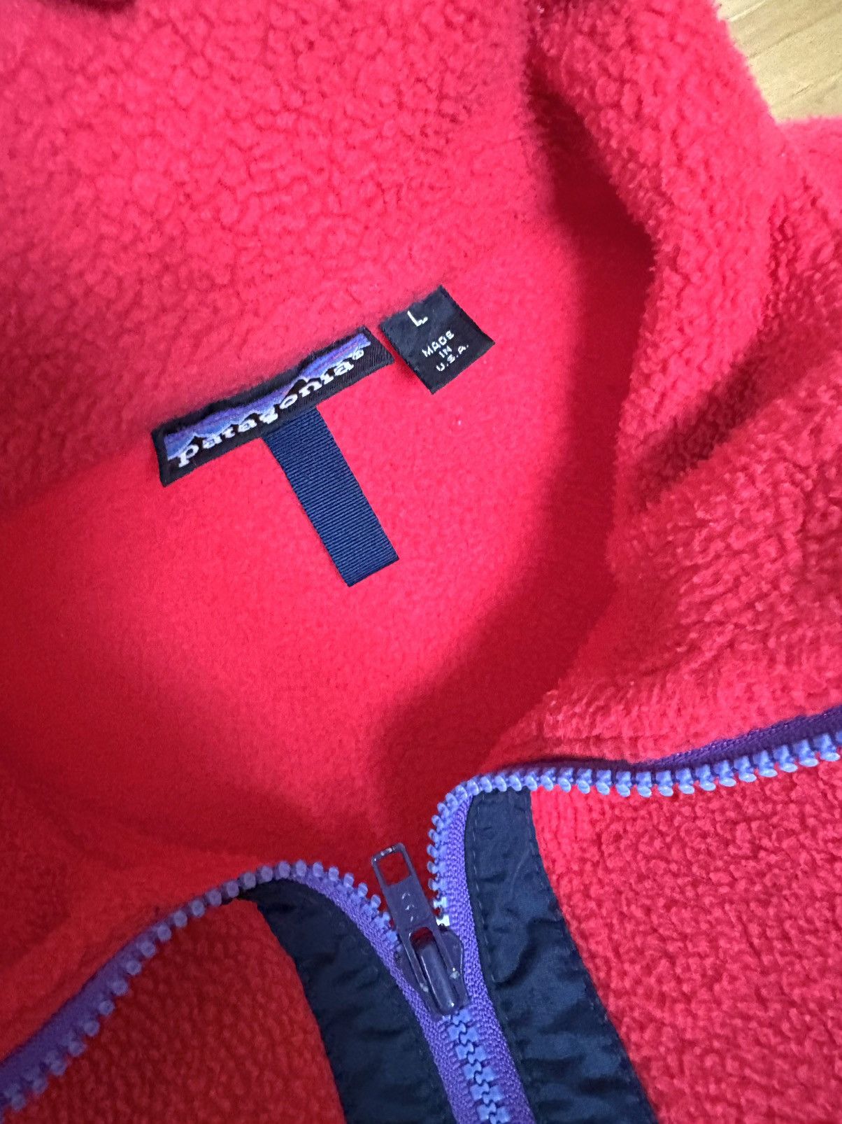 Patagonia Patagonia Synchilla Fleece size M red great condition Size US M / EU 48-50 / 2 - 4 Thumbnail
