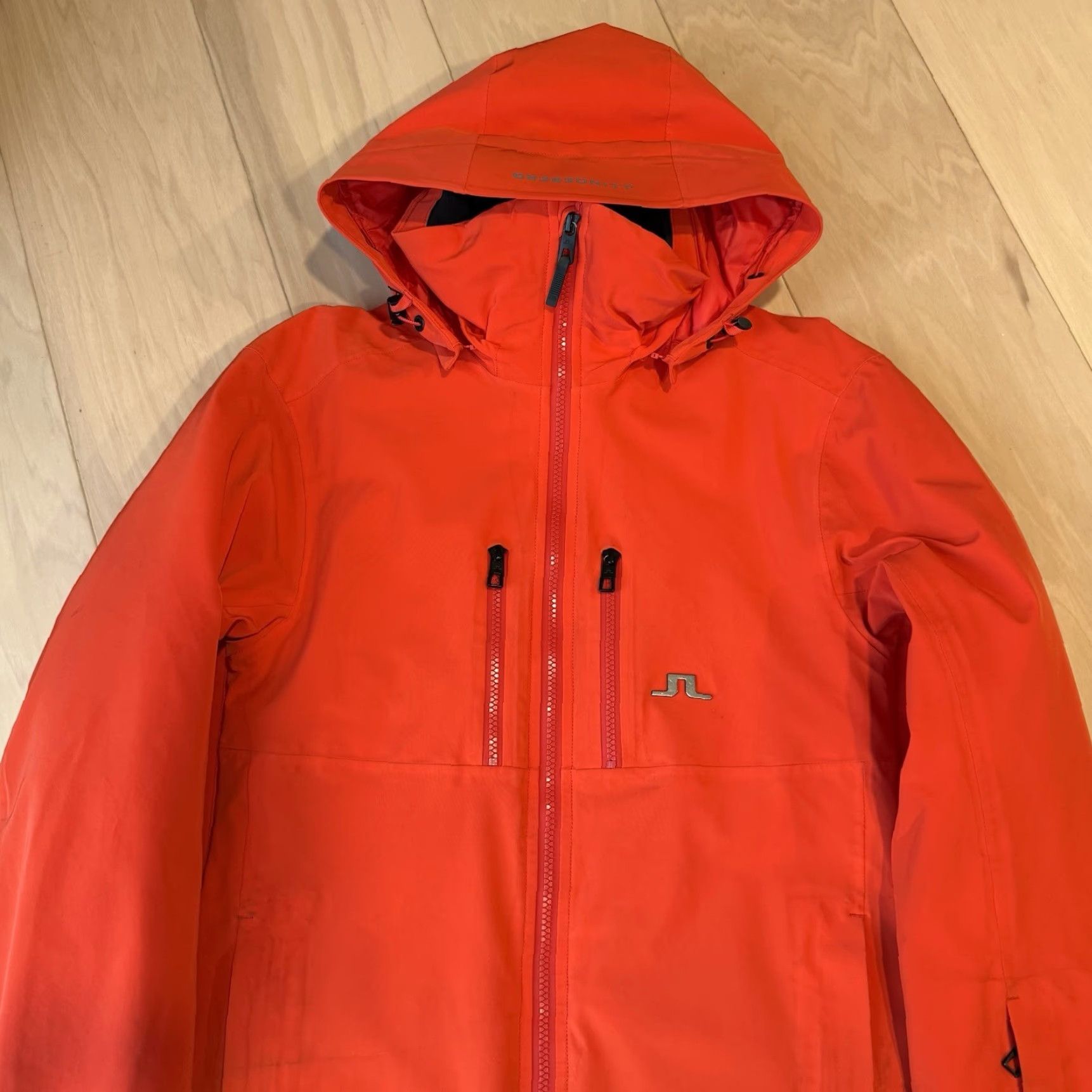 J.Lindeberg J Lindeberg Watson Ski Jacket Small Orange Full Zip Parka Winter Ski Snowboard Mens Size US S / EU 44-46 / 1 - 4 Thumbnail