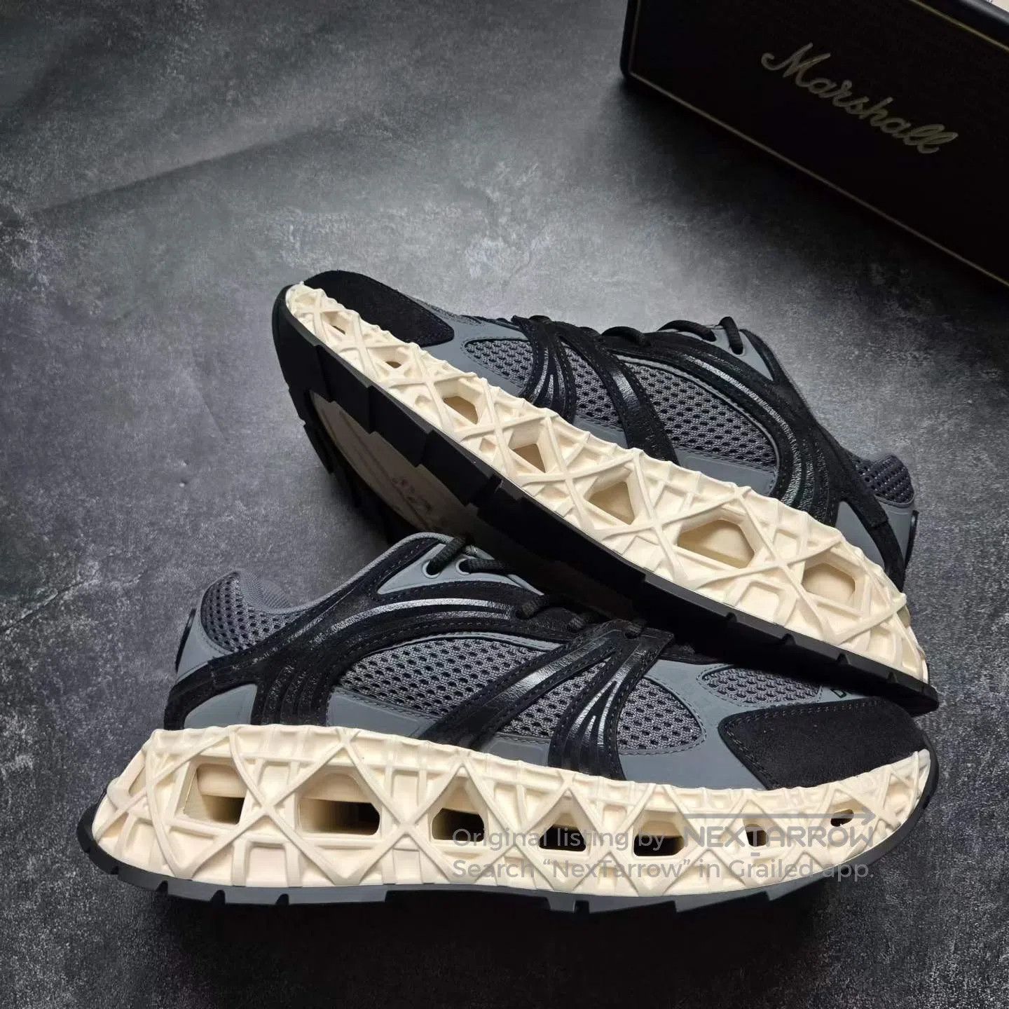 Dior Dior B35 Black Grey White Sneakers| Size US 10 / EU 43 - 9 Thumbnail