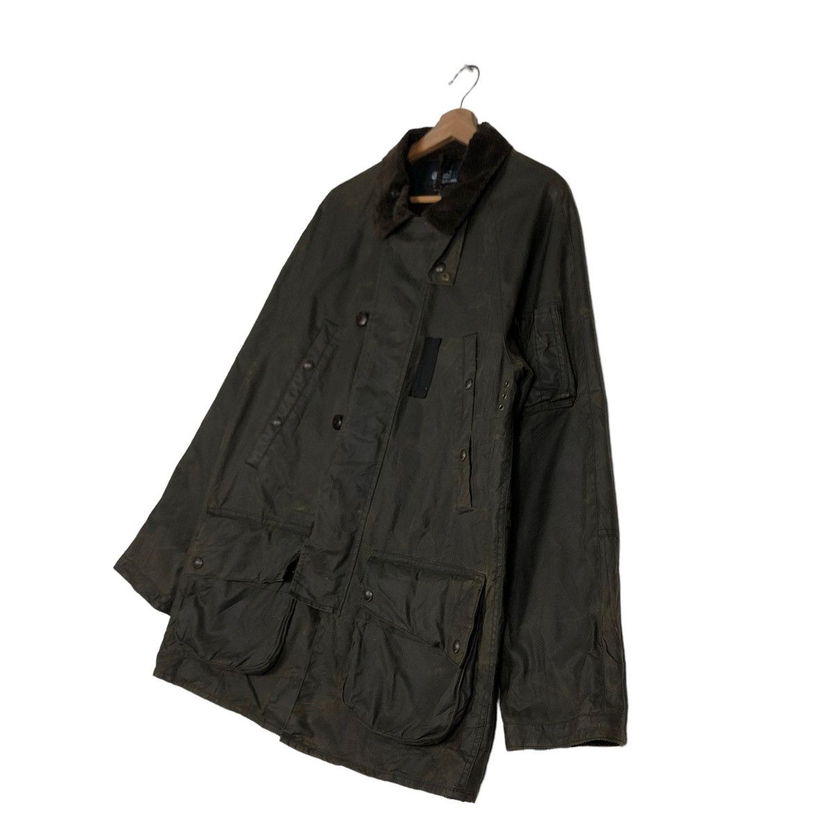 Polo Ralph Lauren VINTAGE HUNTING WAX JACKET BLANKET LINING POLO RALPH LAUREN Size US L / EU 52-54 / 3 - 2 Thumbnail