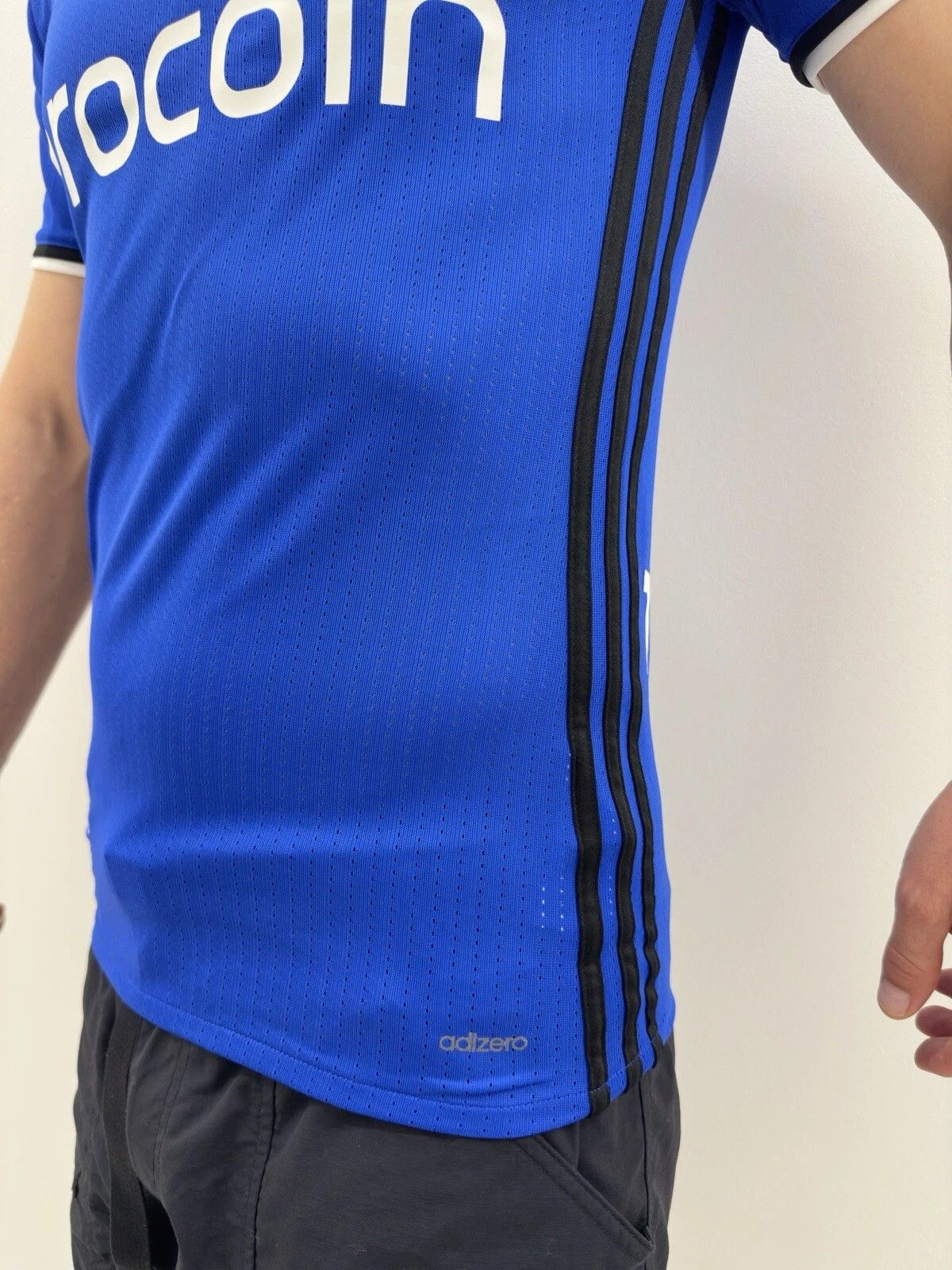 Adidas Real Oviedo 2016 2017 Home Jersey Soccer Adizero PlayerIssue Size US S / EU 44-46 / 1 - 7 Thumbnail
