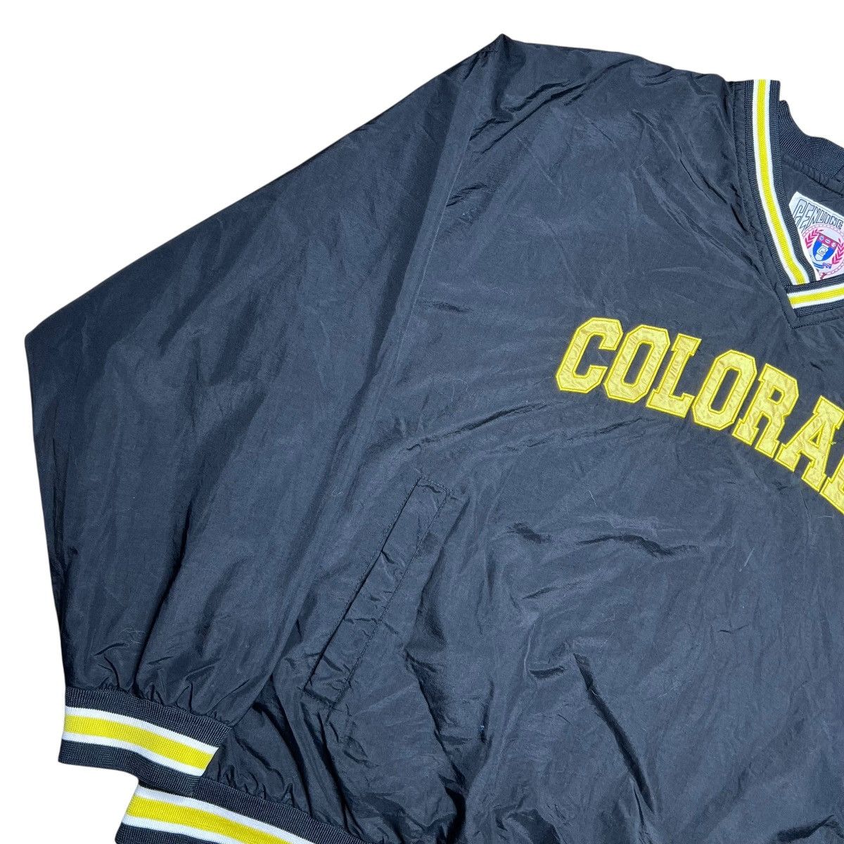 NCAA NCAA Colorado Buffaloed Arch Spell Out Pullover Windbreaker Size US XL / EU 56 / 4 - 14 Thumbnail