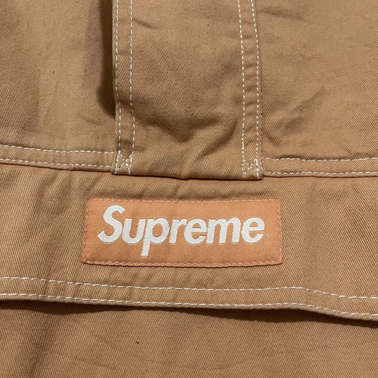 Supreme Supreme Anorak Contrast Stitch Twill Pullover ‘Peach’ Jacket Size US M / EU 48-50 / 2 - 4 Thumbnail