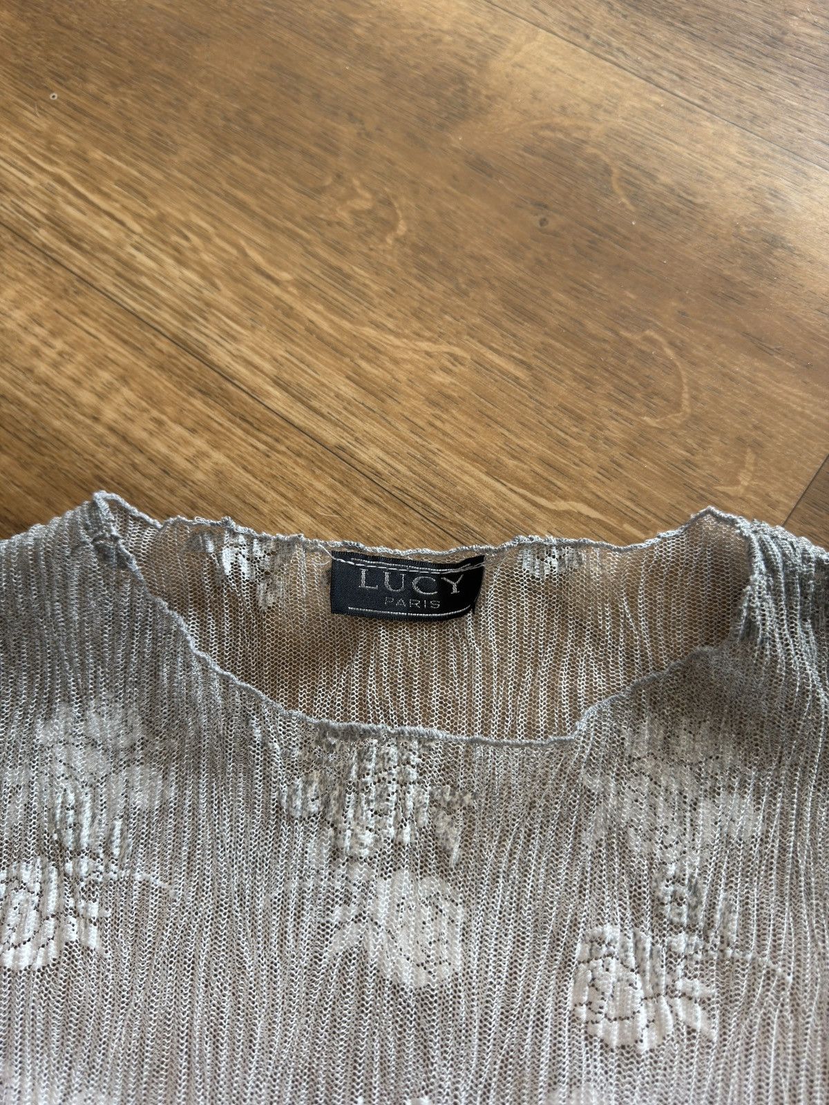 Japanese Brand JEAN PAUL GAULTIER STYLE LACE GUIPURE MESH DRESS Size S / US 4 / IT 40 - 4 Thumbnail