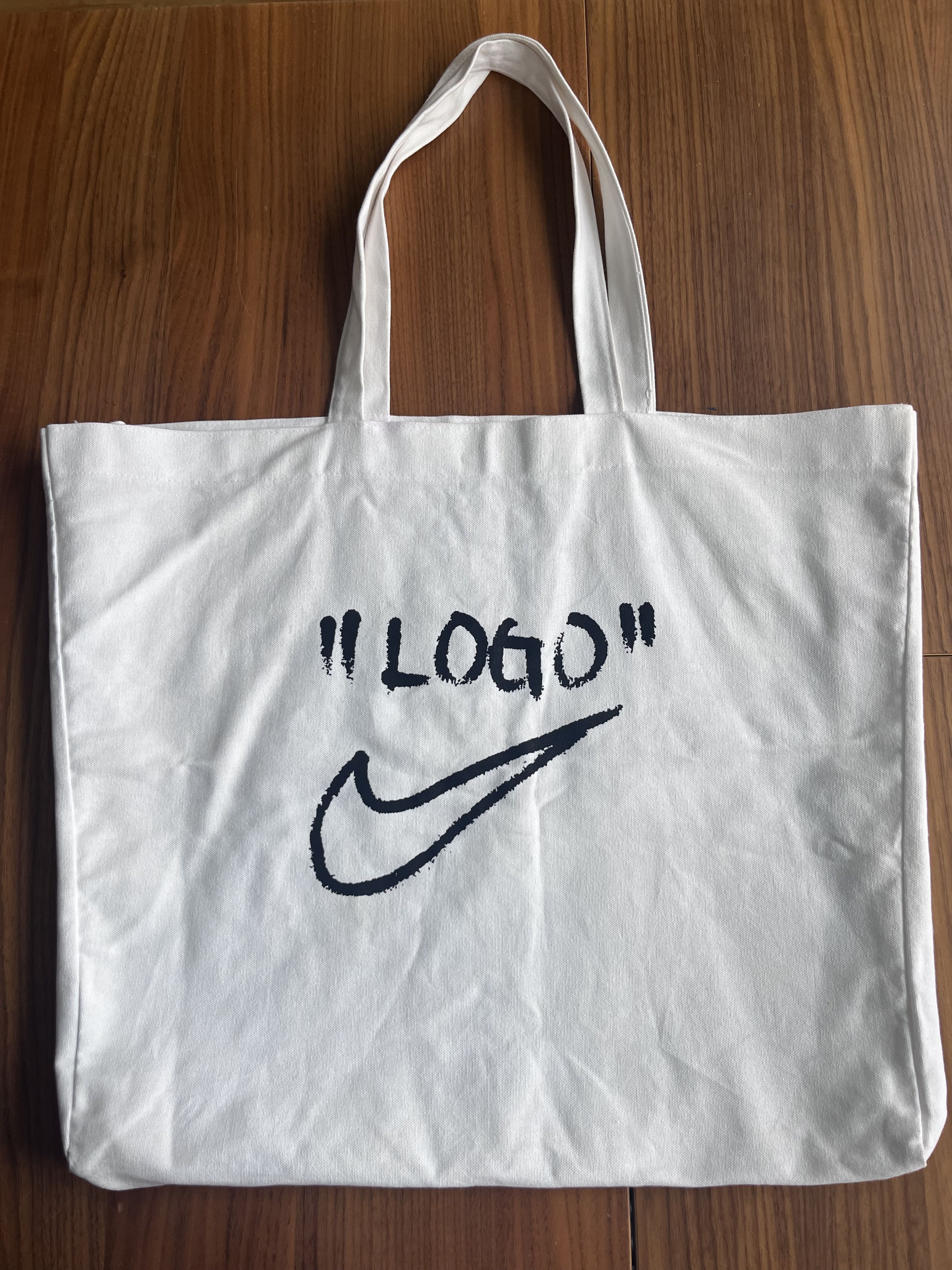 2017 Virgil Abloh Nike “LOGO” Tote Chicago SNKRS AF1 Archive