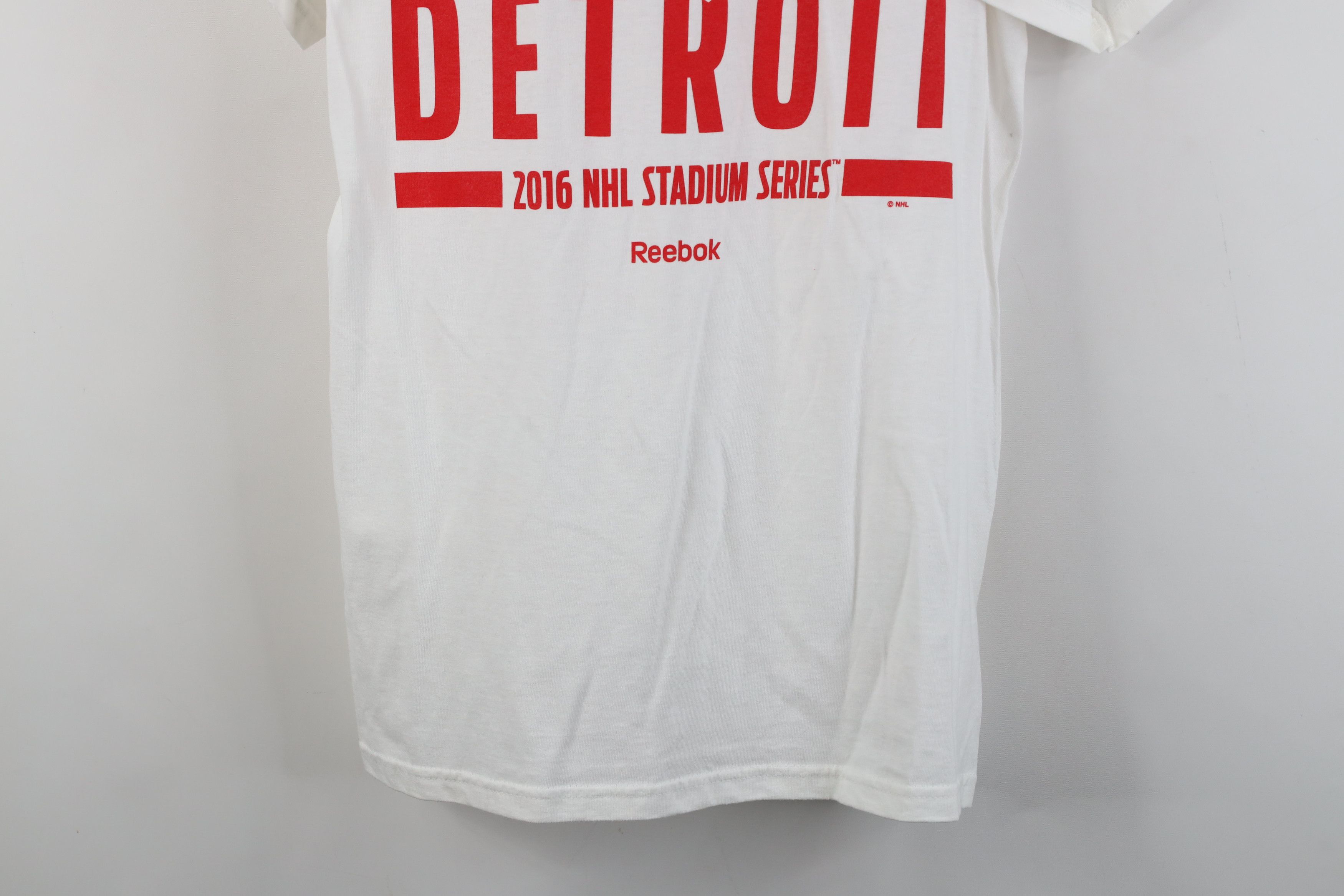 Reebok New Reebok Series Detroit Red Wings Hockey T-Shirt White Size US S / EU 44-46 / 1 - 3 Thumbnail