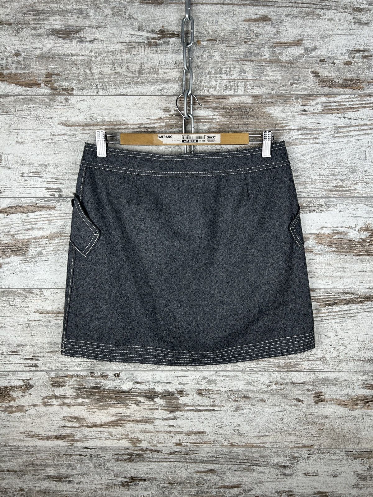 C.P. Company × Vintage Women’s Vintage C.P. Company skirt wool rare size 42 archive Size 28" / US 6 / IT 42 - 9 Thumbnail