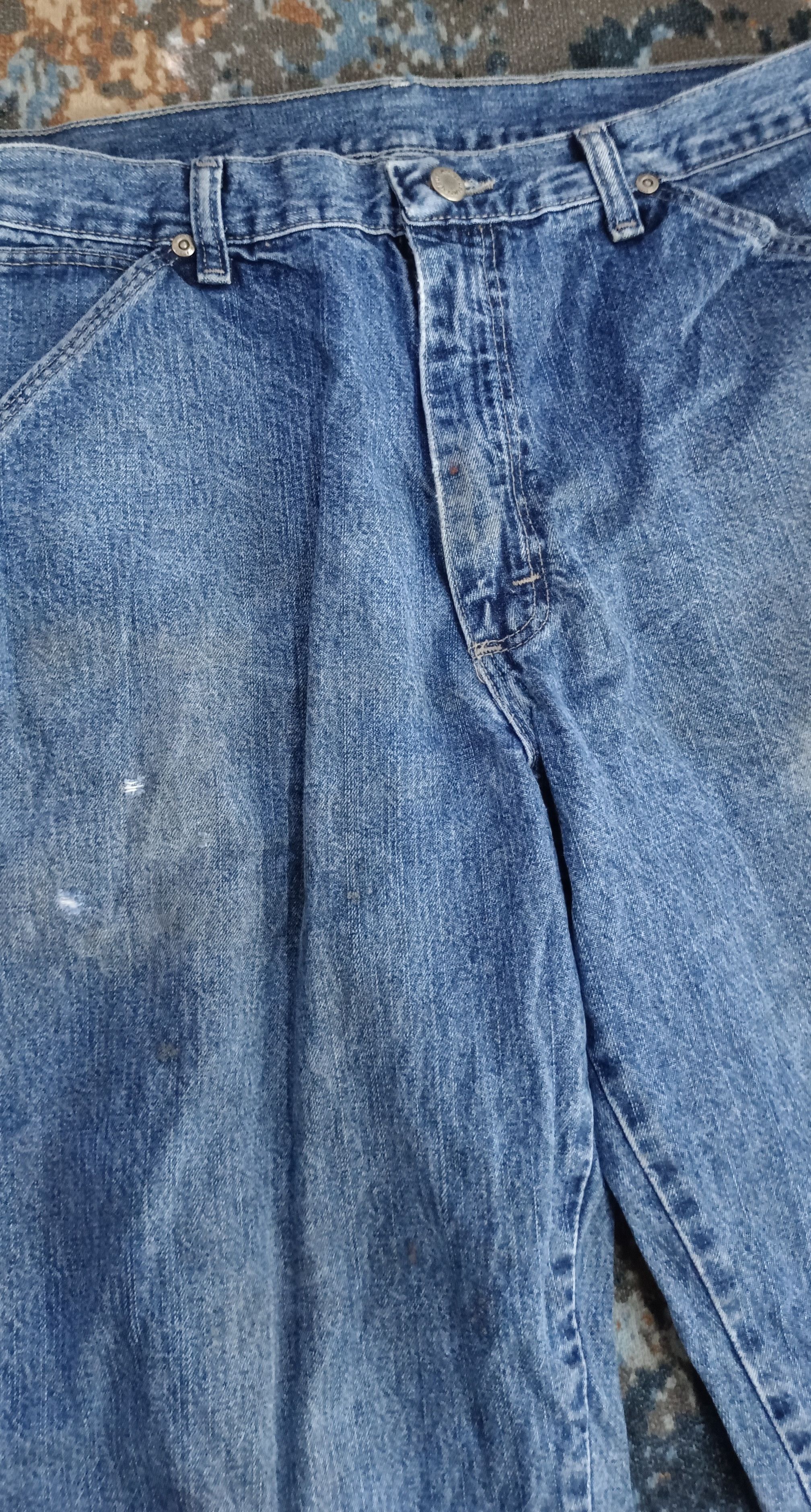 Wrangler Vintage💥 Wrangler Carpenter Workwear Jeans Size US 32 / EU 48 - 5 Thumbnail