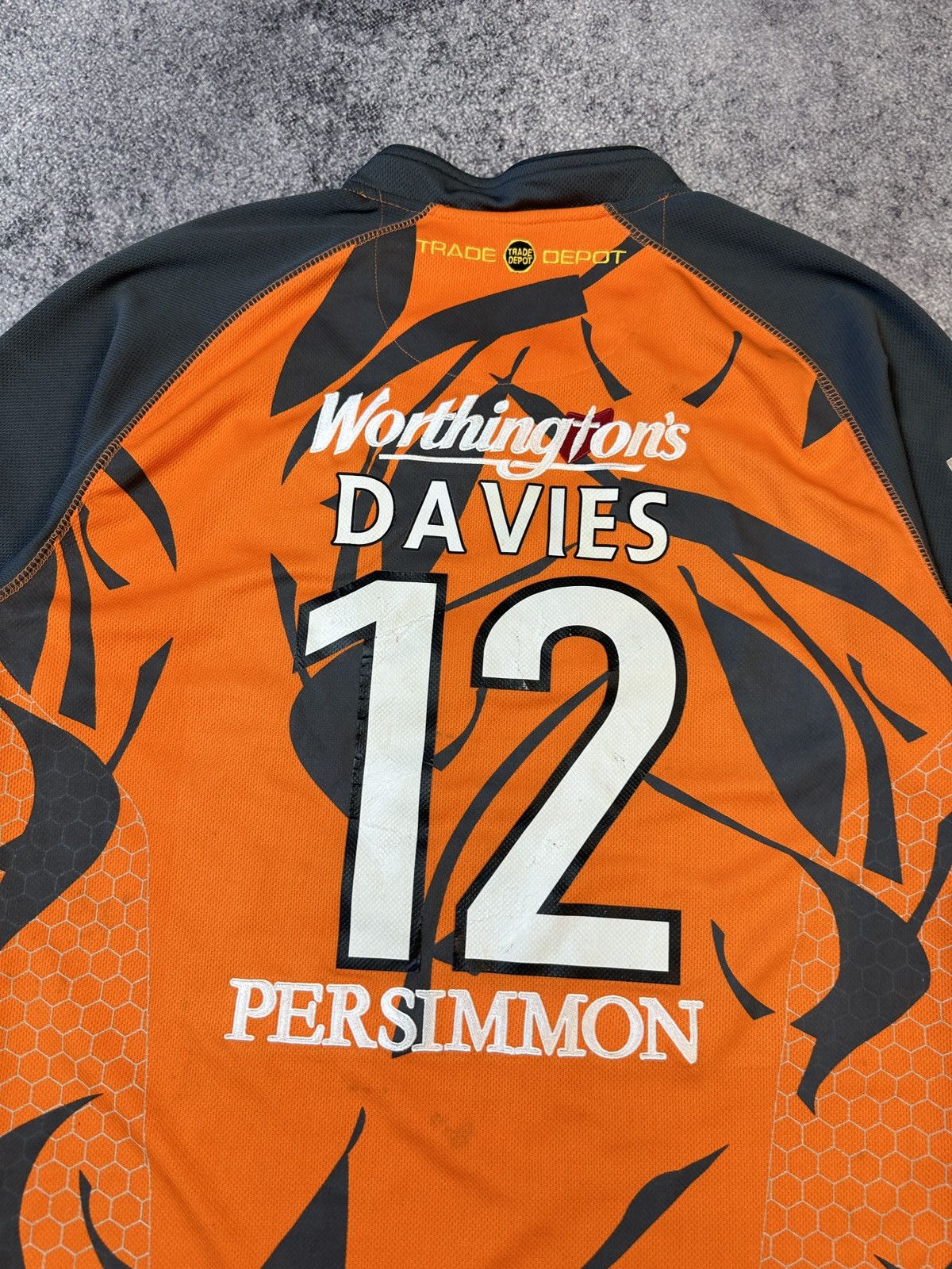 Vintage Vintage KooGa Ospreys 12 Davies Rugby Jersey Rare L Casual Size US L / EU 52-54 / 3 - 2 Thumbnail