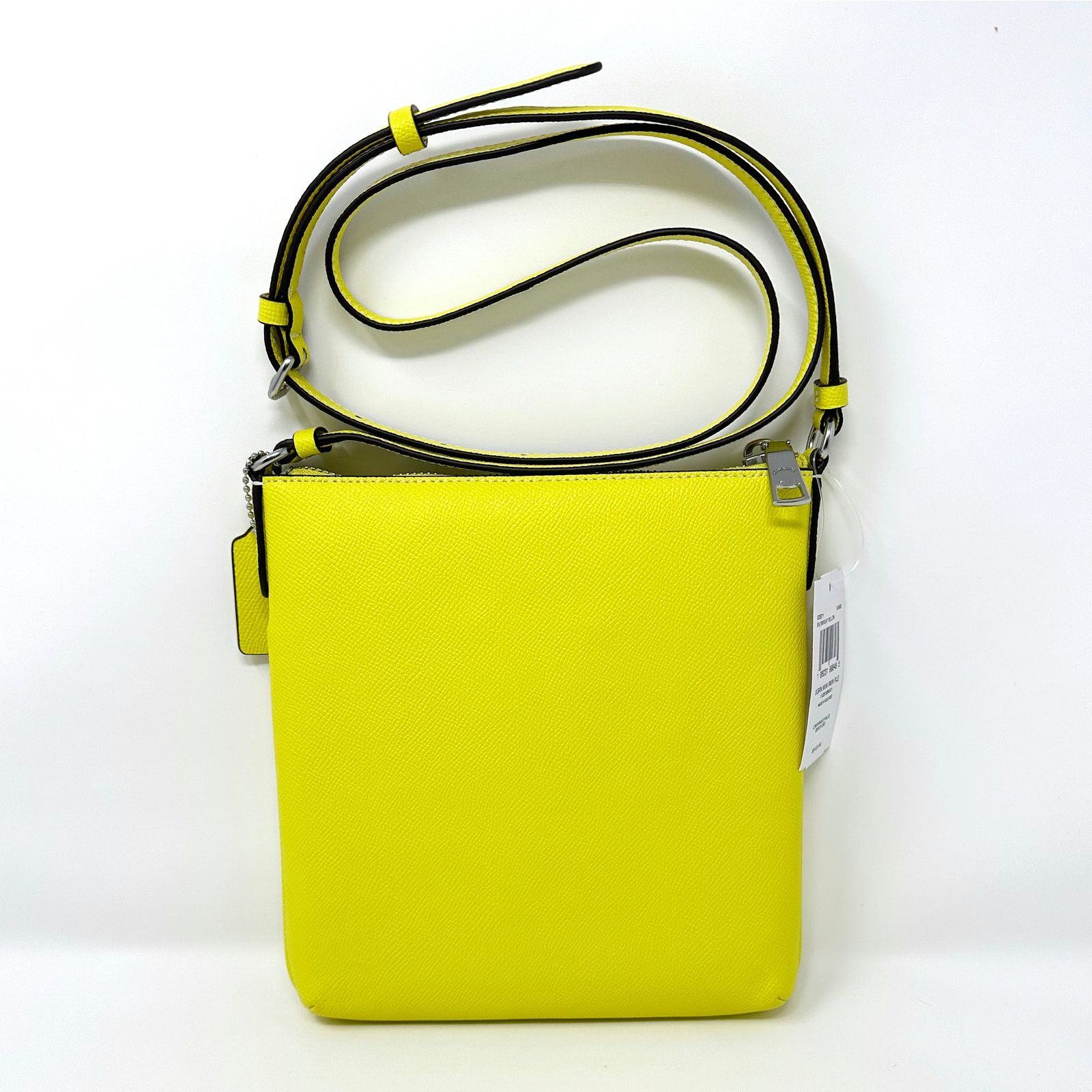 Coach Coach Mini Rowan File Bag Crossbody Purse in Yellow CE871 Size ONE SIZE - 2 Thumbnail