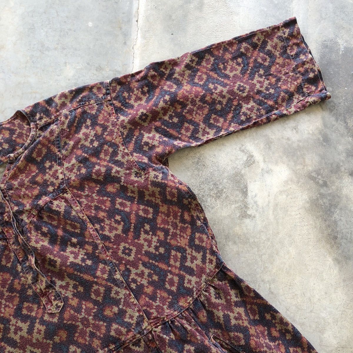 Isabel Marant × Isabel Marant Etoile Etoile ISABEL MARANT Rare Batik Navajo Printed Blouse Size XXS / US 00 / IT 34 - 7 Thumbnail
