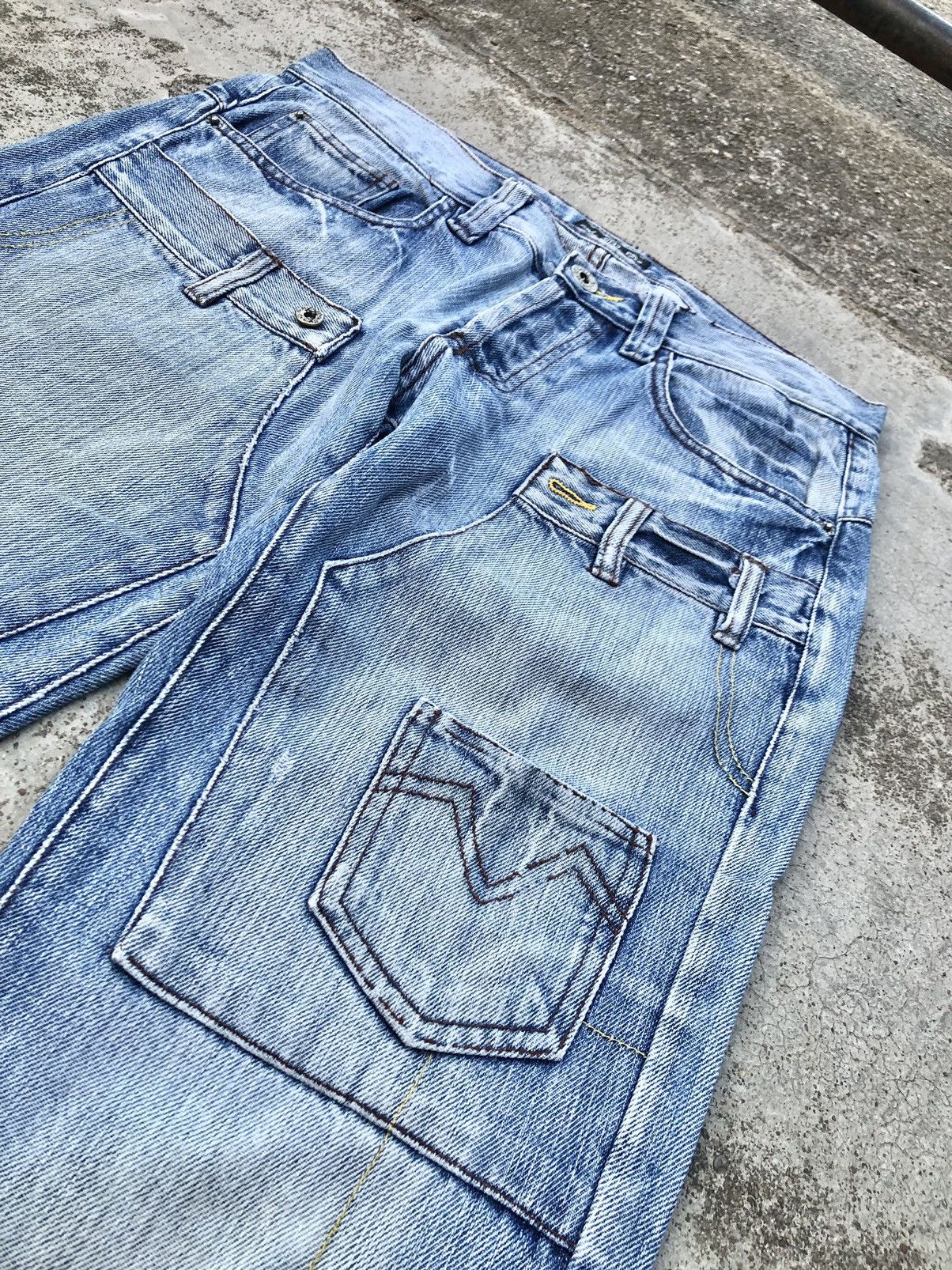 Hypebeast DOUBLE KNEE MULTIPOCKET B&B DENIM Size US 32 / EU 48 - 2 Thumbnail