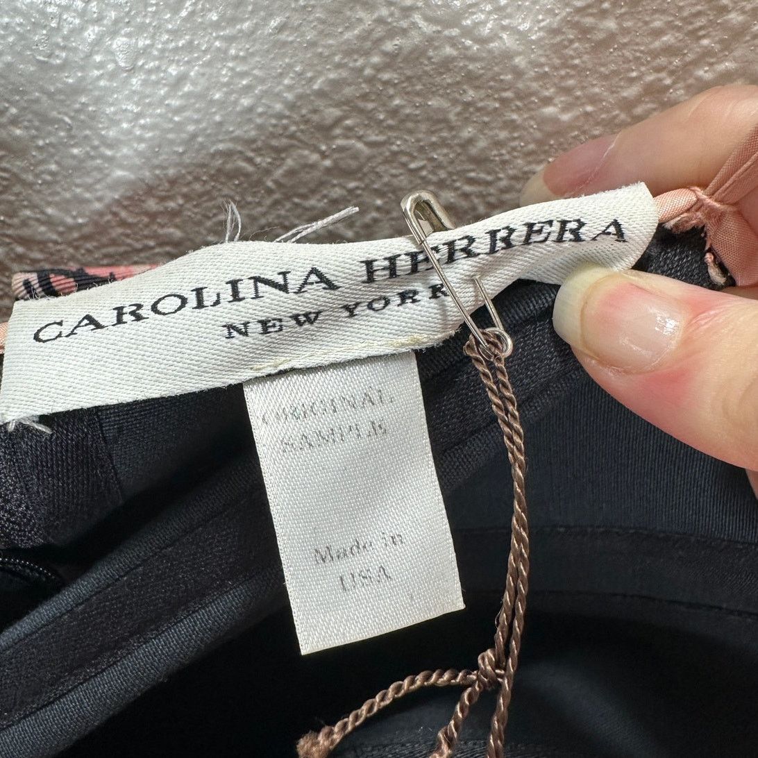 Carolina Herrera NWT Carolina Herrera Pink Parasol Print Strapless Dress S Size S / US 4 / IT 40 - 10 Thumbnail