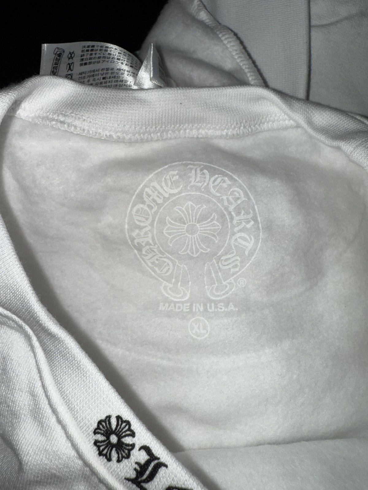 Chrome Hearts Chrome hearts love you crewneck sweater Size US XL / EU 56 / 4 - 10 Thumbnail