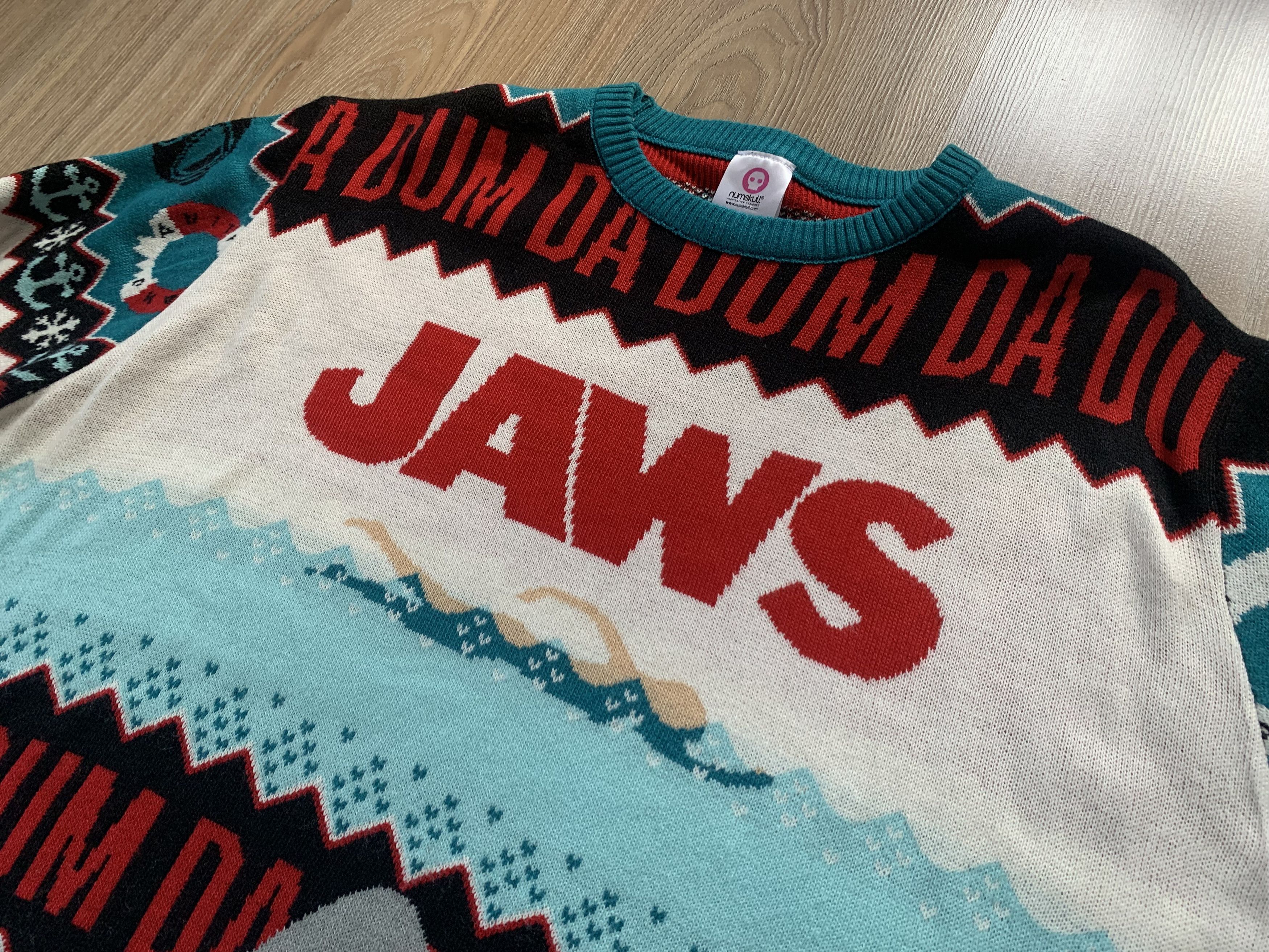 Universal Studios Numskull Jaws Printed Sweater Size US XXL / EU 58 / 5 - 4 Thumbnail