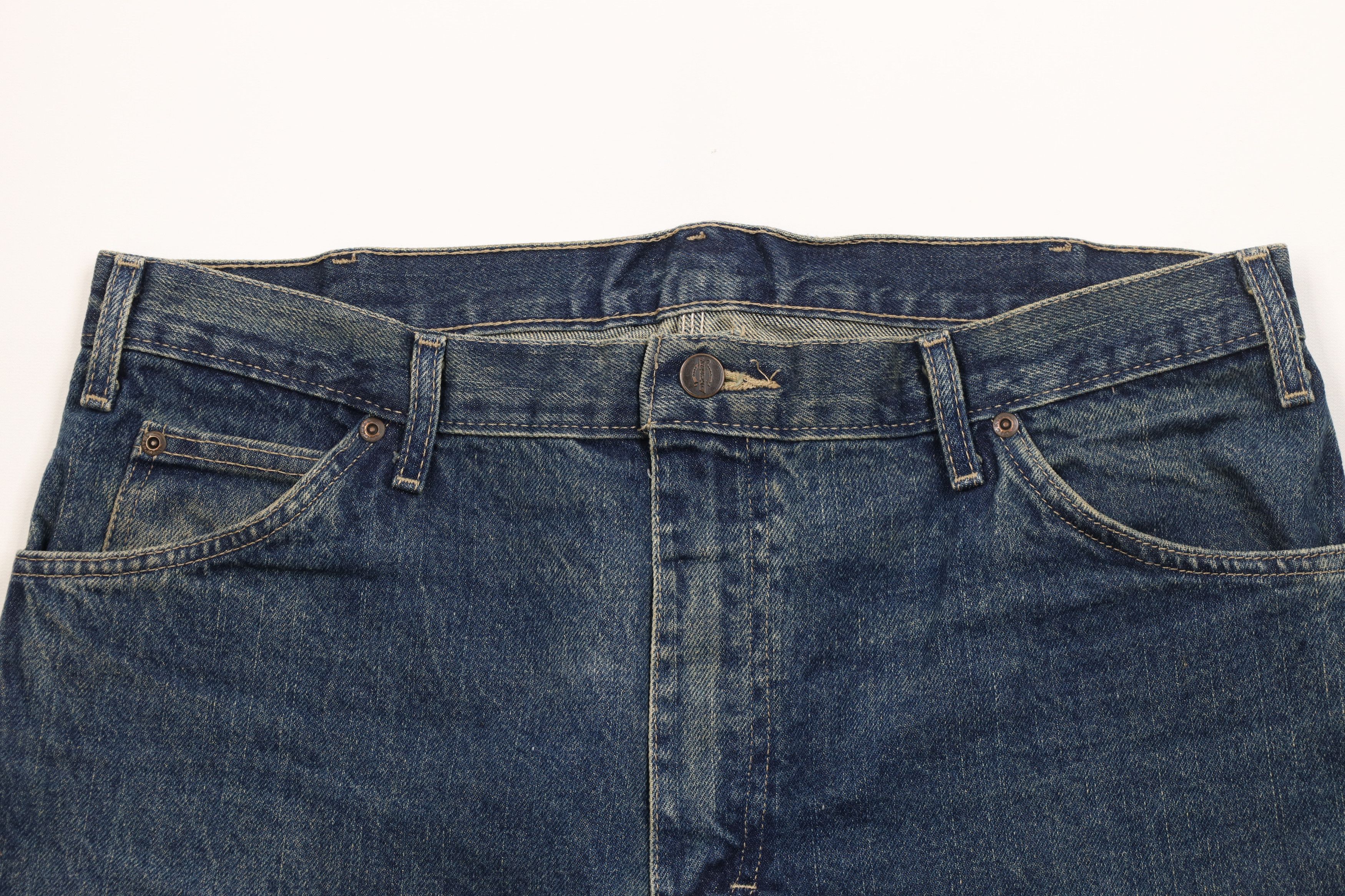 Dickies Vintage Y2K Dickies Relaxed Fit Dungaree Denim Jean Shorts Size US 34 / EU 50 - 2 Thumbnail
