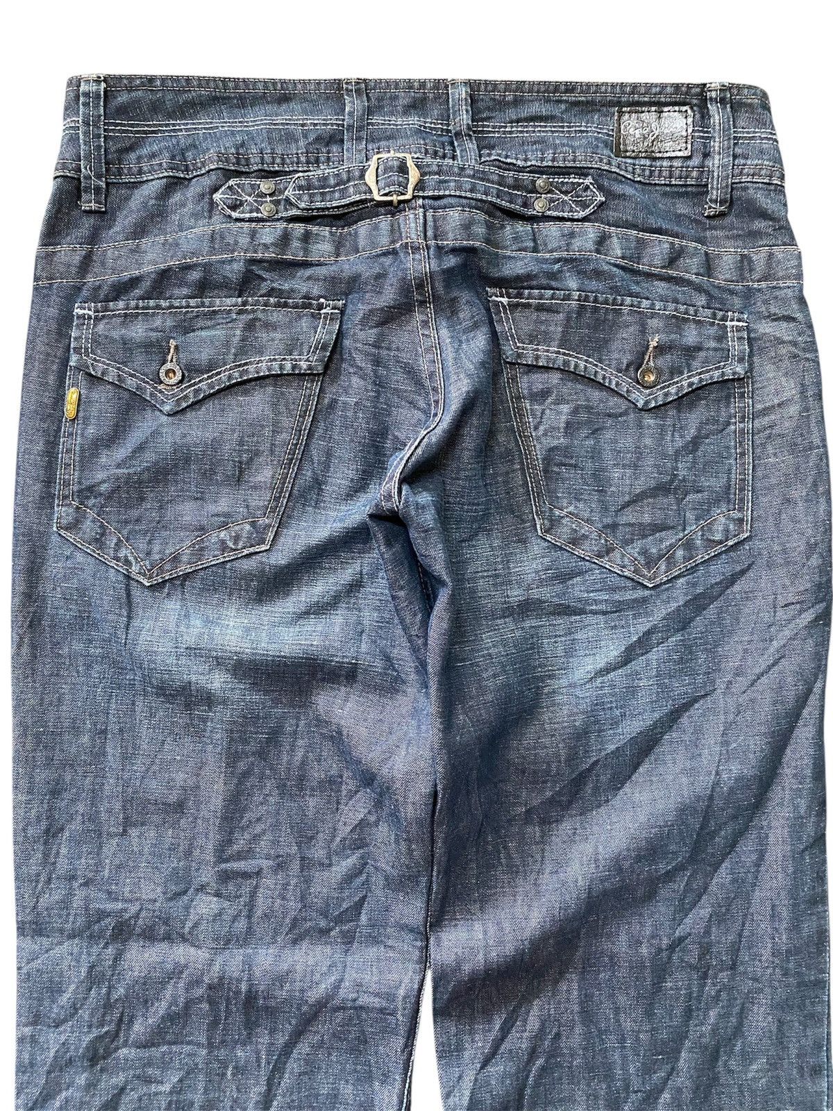 Pepe Jeans × Vintage 🔥Baggy🔥Pepe Jeans London B23 Slouch Ladies Wide Leg Size 34" / US 12 / IT 48 - 3 Thumbnail