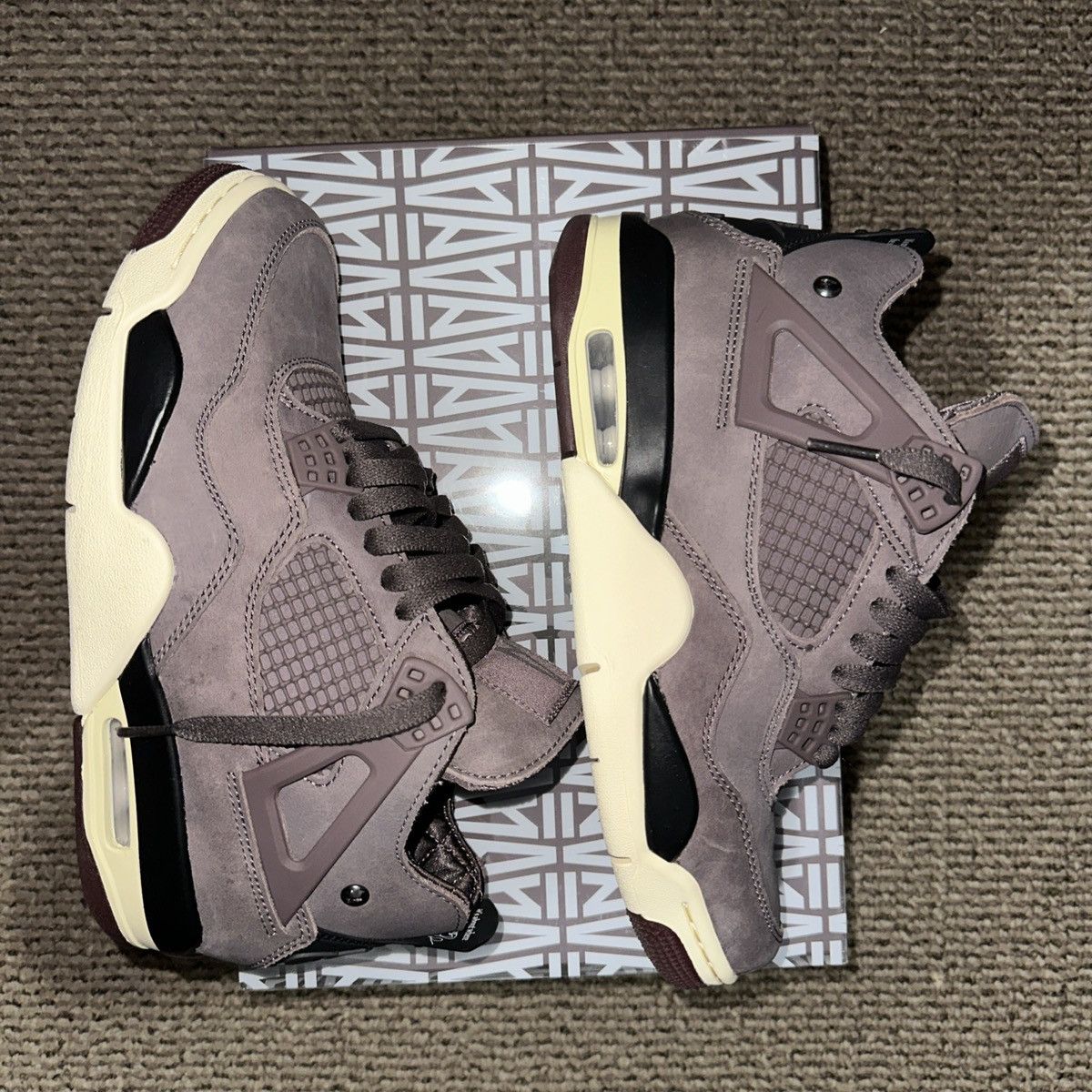 A Ma Maniere × Jordan Brand × Nike Jordan 4 Retro SP A Ma Maniere Violet Ore Size US 6.5 / EU 39-40 - 2 Thumbnail