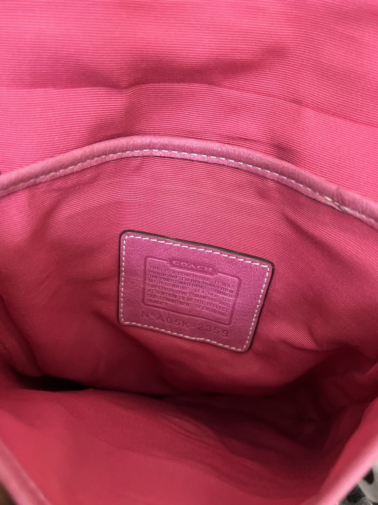 Coach Vintage Coach Fullprint Sling Bag Size ONE SIZE - 9 Thumbnail