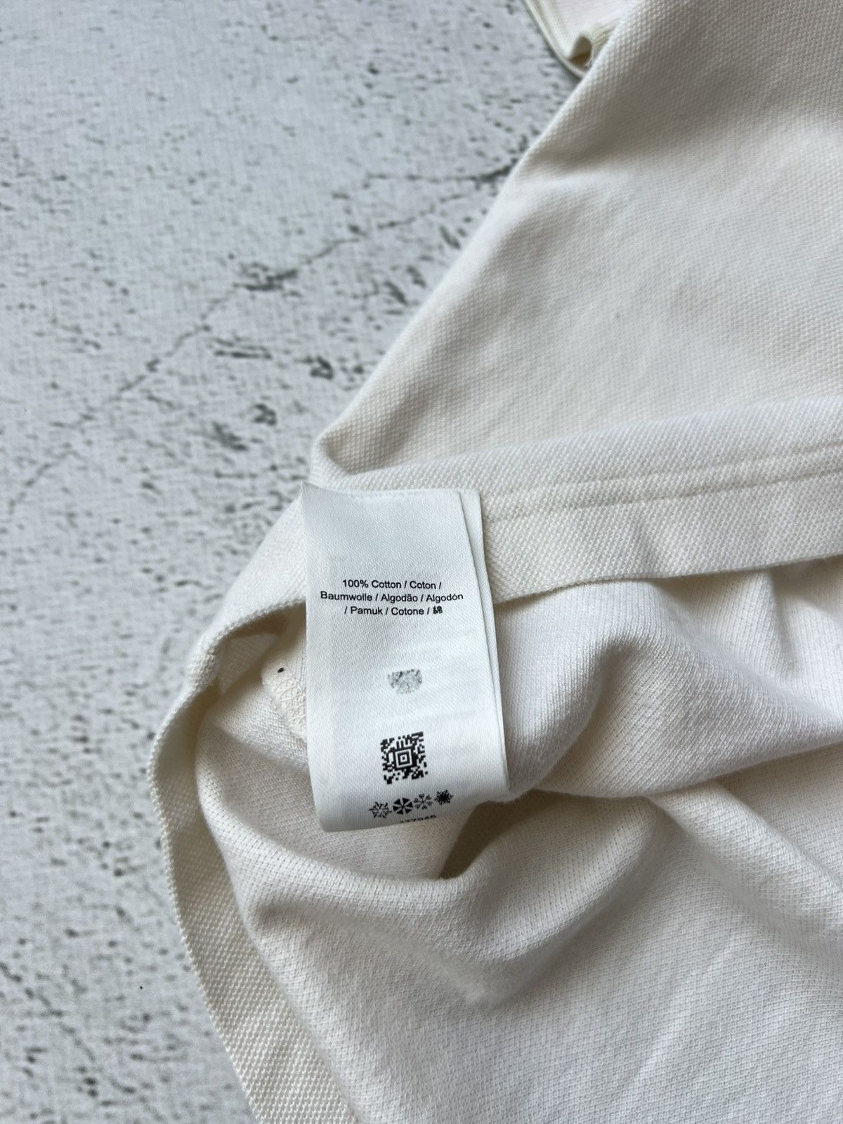 Fred Perry 💫 Fred Perry Polo Shirt – White/Yellow/Black Stripe Rare Size US L / EU 52-54 / 3 - 7 Thumbnail
