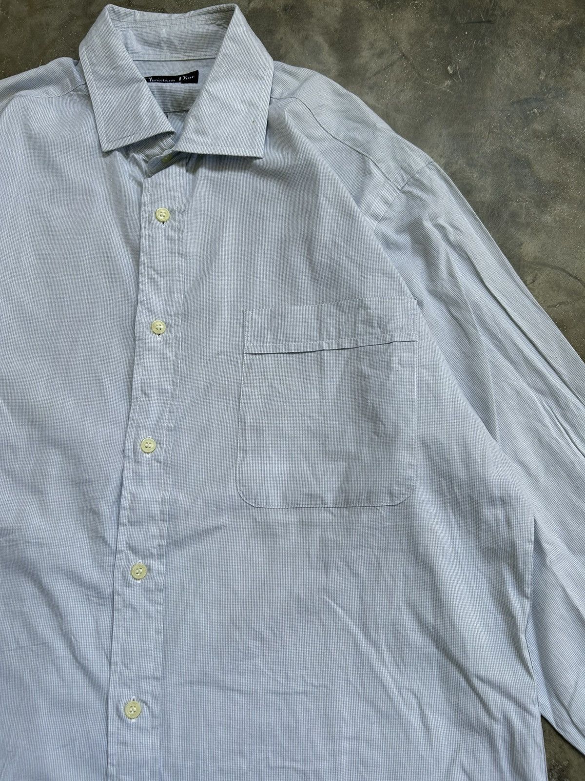 Christian Dior Monsieur Vintage Y2K Christian Dior Monsieur Loung Sleeve Shirt Size US M / EU 48-50 / 2 - 4 Thumbnail