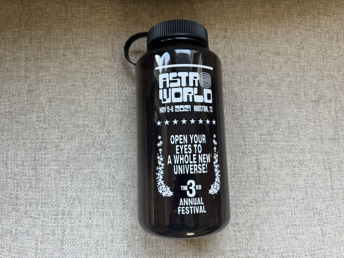 Travis Scott Travis Scott 2021 Astroworld Festival Black Water Bottle Size ONE SIZE - 1 Thumbnail