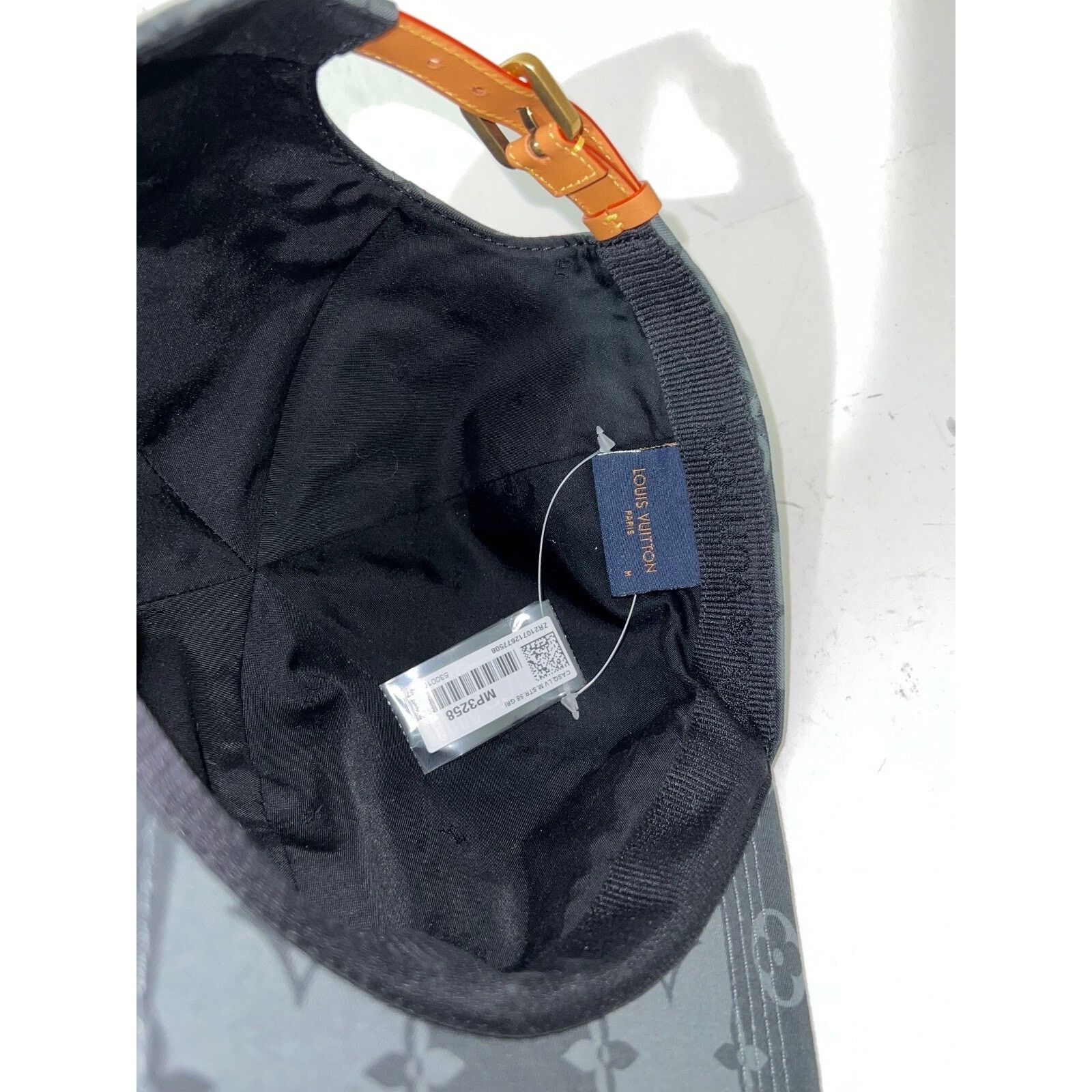 Louis Vuitton Louis Vuitton Nigo Stripe Logo Sun Cap Baseball Hat 58cm M Size ONE SIZE - 9 Thumbnail