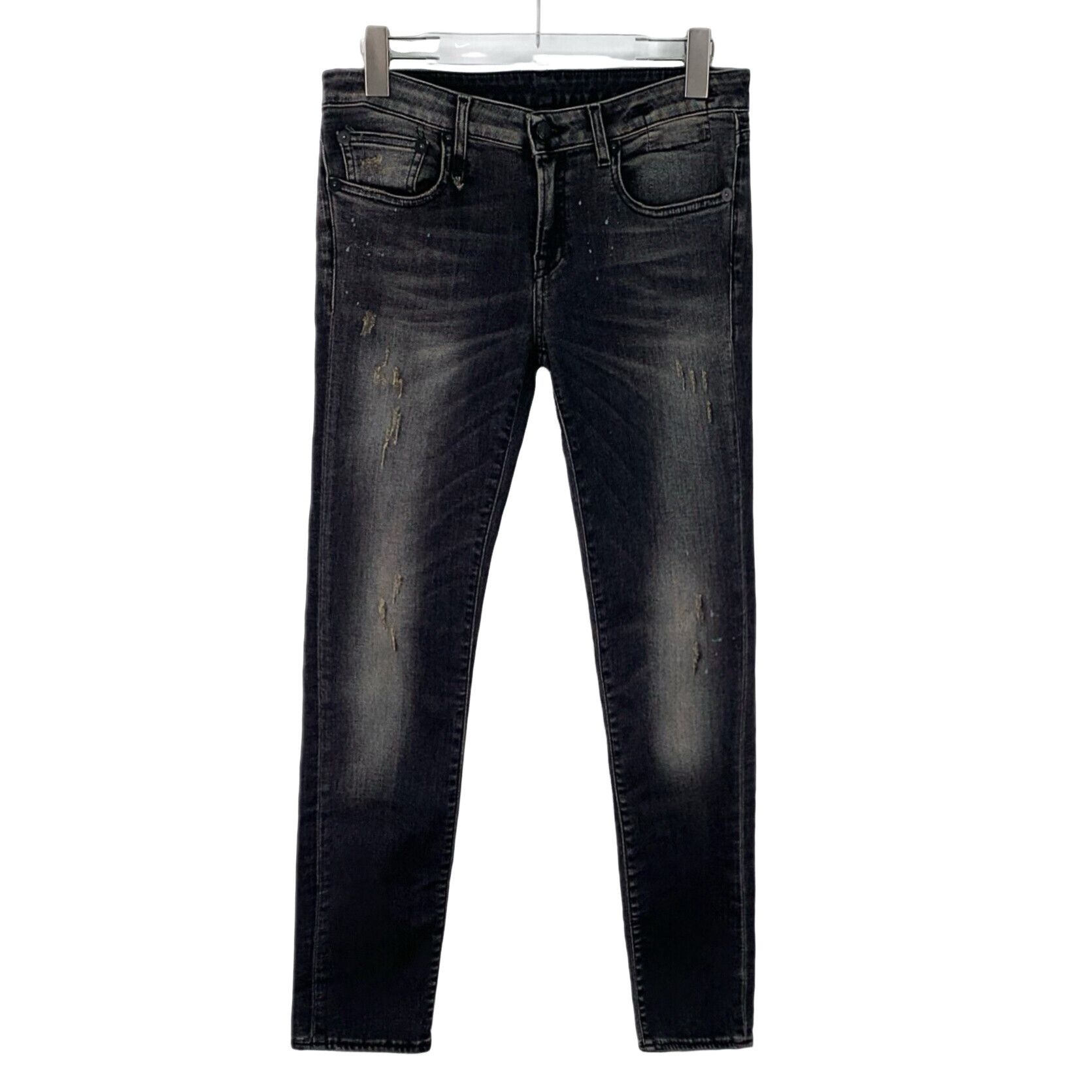 R13 R13 Distressed Washed Kate Skinny Jeans 27 Size 27" / US 4 / IT 40 - 1 Thumbnail