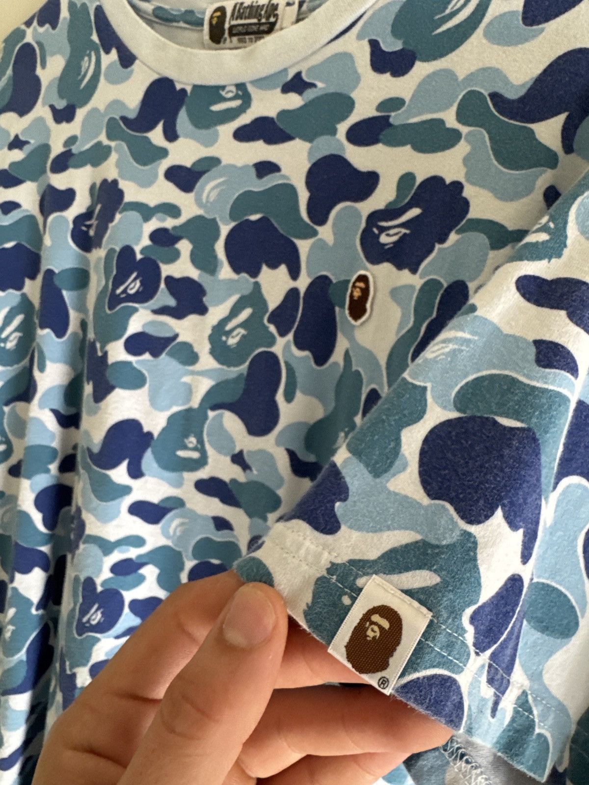 Bape BAPE ABC Camo Ape Head Tee Size US XL / EU 56 / 4 - 3 Thumbnail
