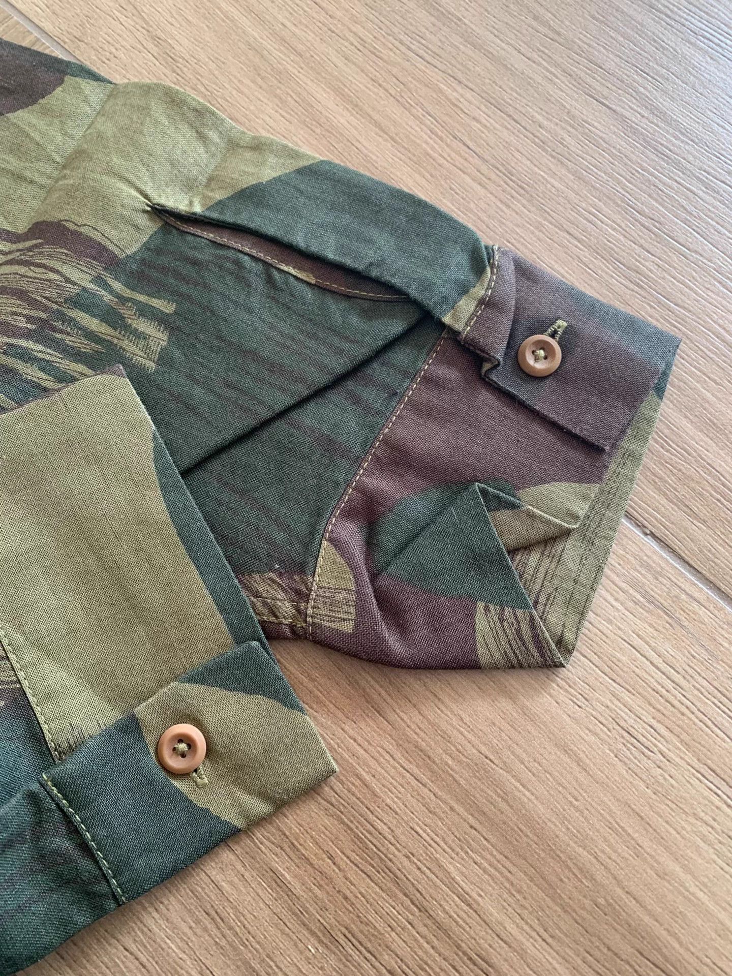 Other French Fleurs De Bagne Denison Camo Classic Shirt Size US XXL / EU 58 / 5 - 7 Thumbnail