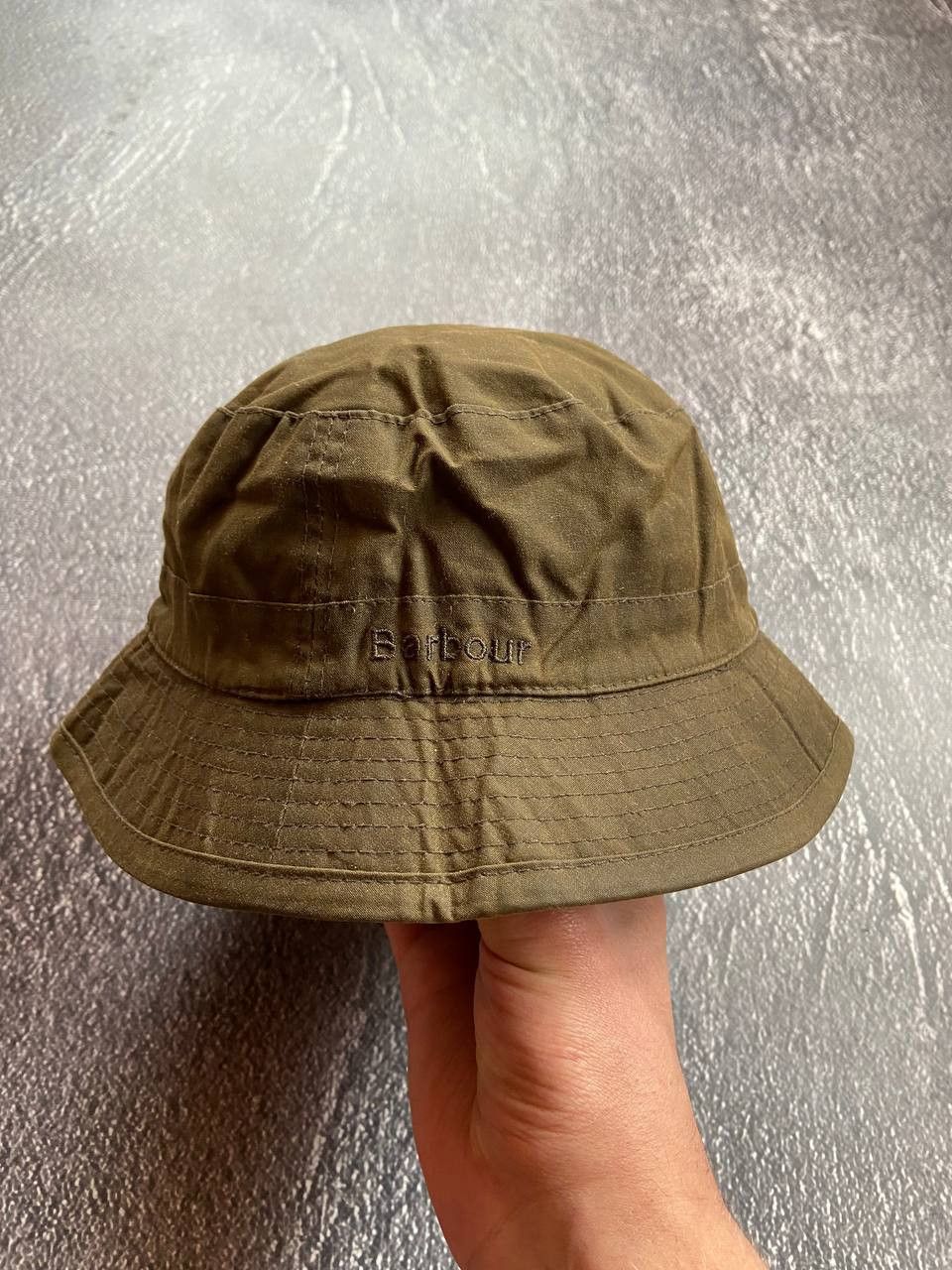 Barbour Vintage Barbour waxed cap hat Size 32 - 1 Thumbnail
