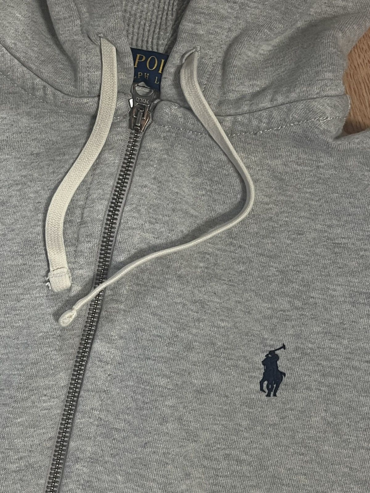 Polo Ralph Lauren Beautiful grey Zip-Up Hoodie Polo ralph lauren Size US M / EU 48-50 / 2 - 2 Thumbnail