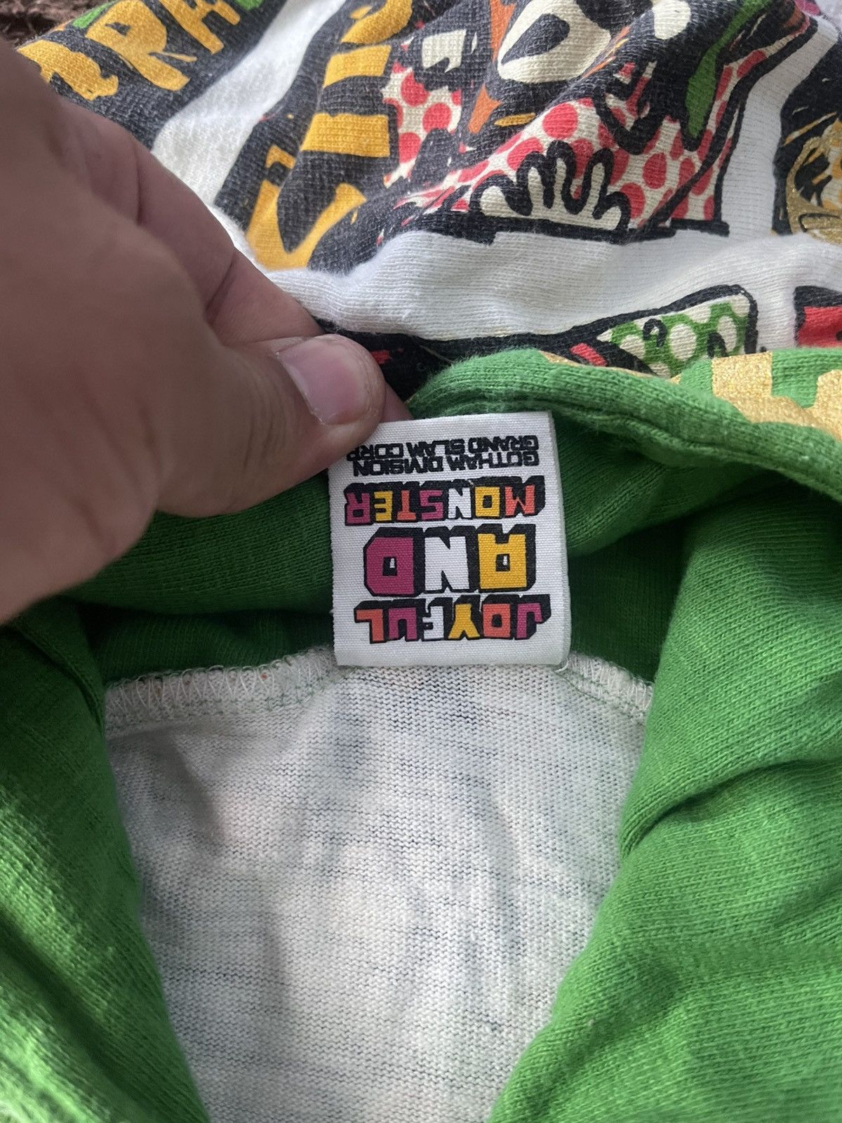 Jam × Japanese Brand × Rap Tees VINTAGE JAM ROCK JOYFUL AND MONSTER ALL PRINTED VERY RARE Size US M / EU 48-50 / 2 - 4 Thumbnail