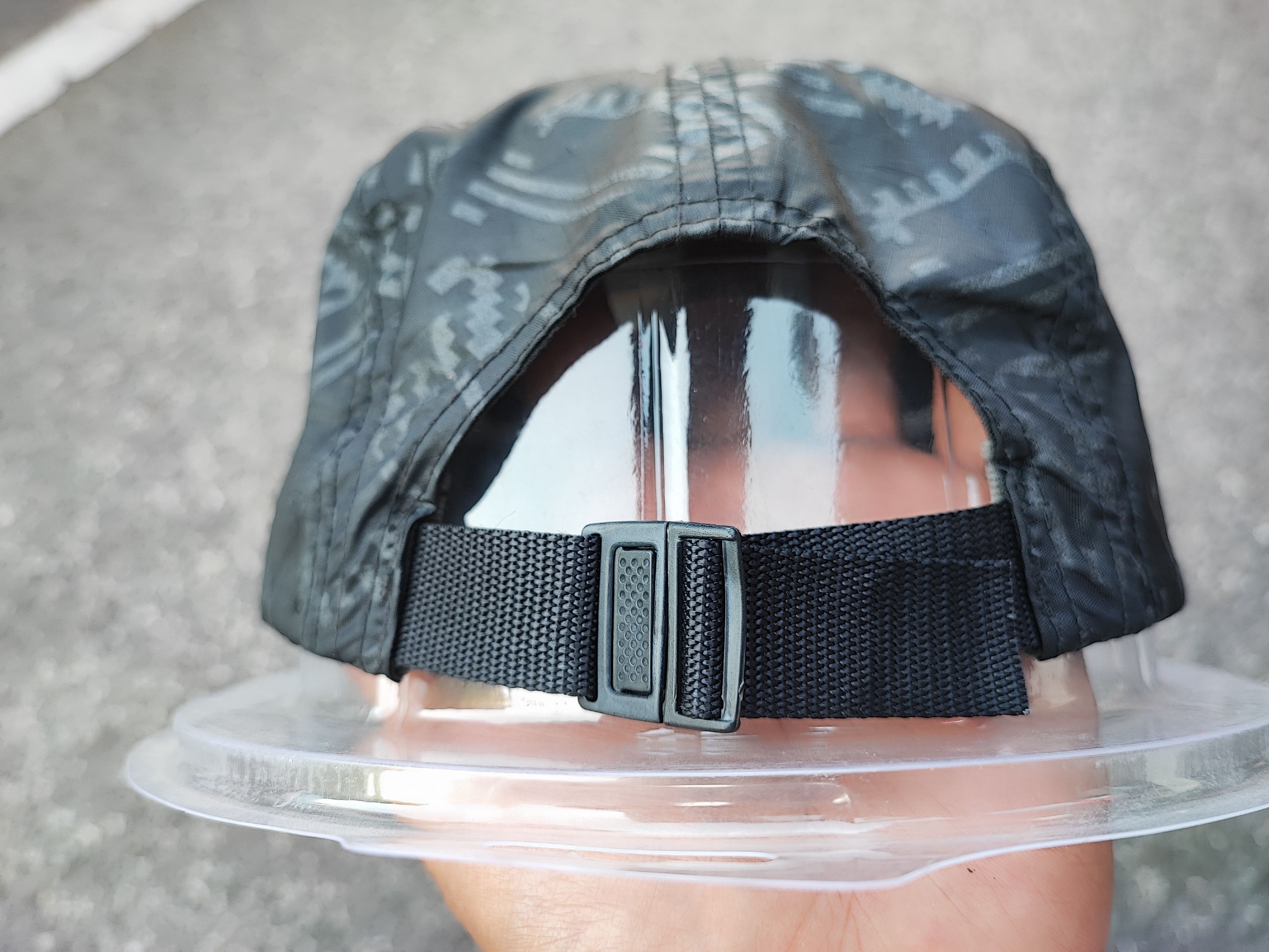 Supreme SS15 Supreme Box Logo Camp Cap Reflective Black Vintage Size ONE SIZE - 7 Thumbnail