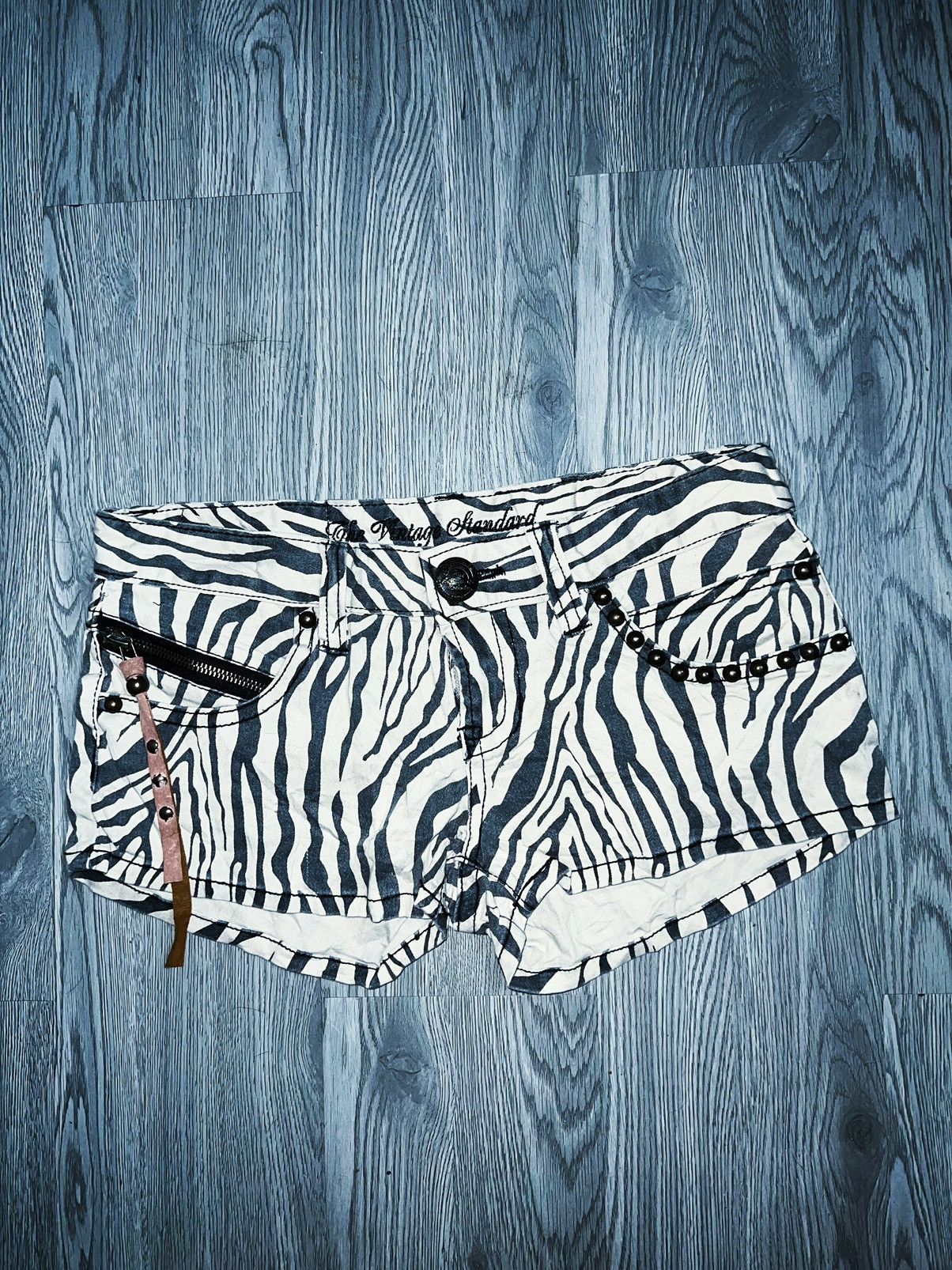 Seditionaries Zebra Gyaru mini shorts 🦓 Size 26" / US 2 / IT 38 - 6 Thumbnail
