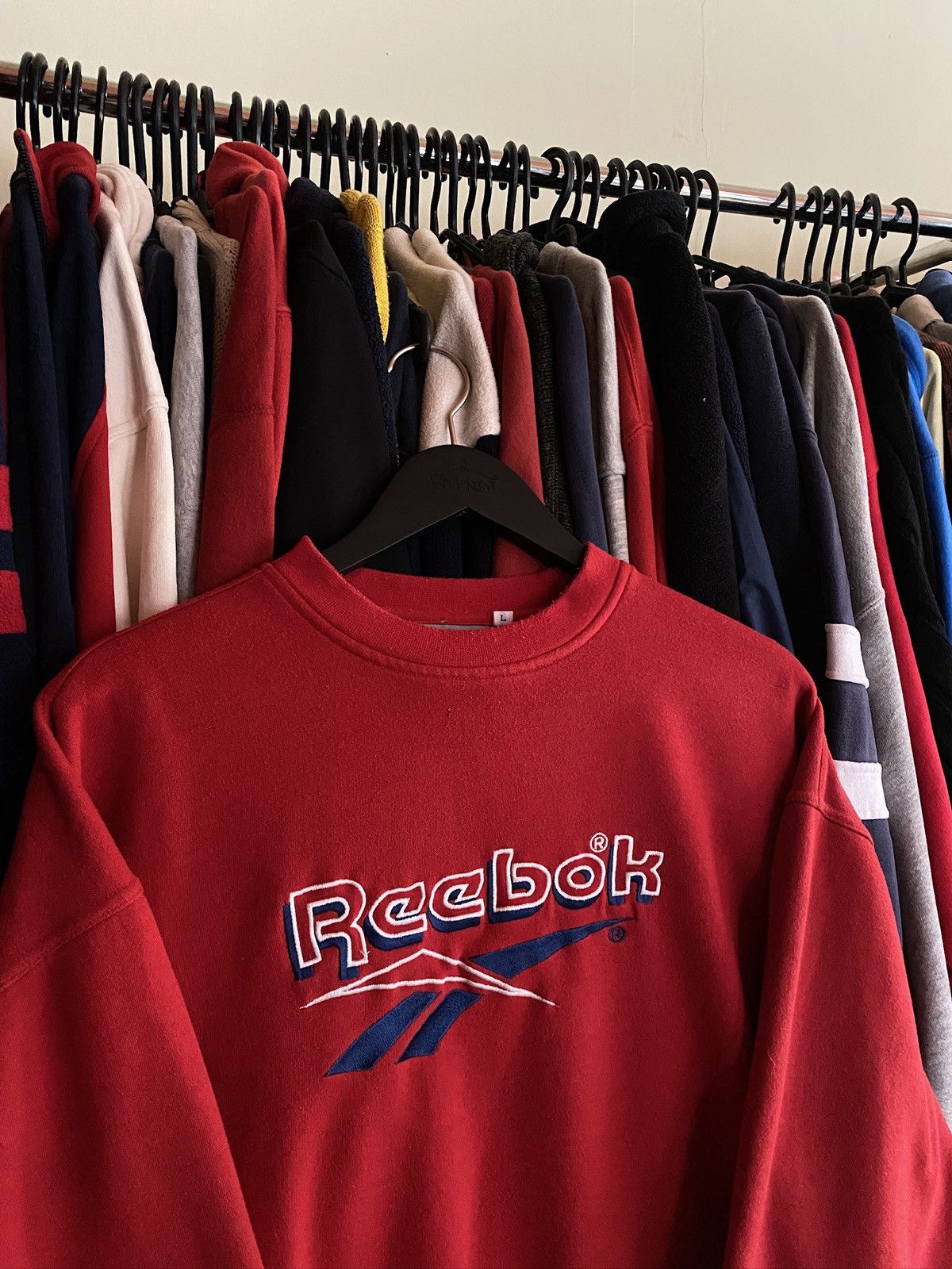 Reebok VINTAGE REEBOK BIG LOGO BOXY SWEATSHIRT 90s Size US L / EU 52-54 / 3 - 2 Thumbnail