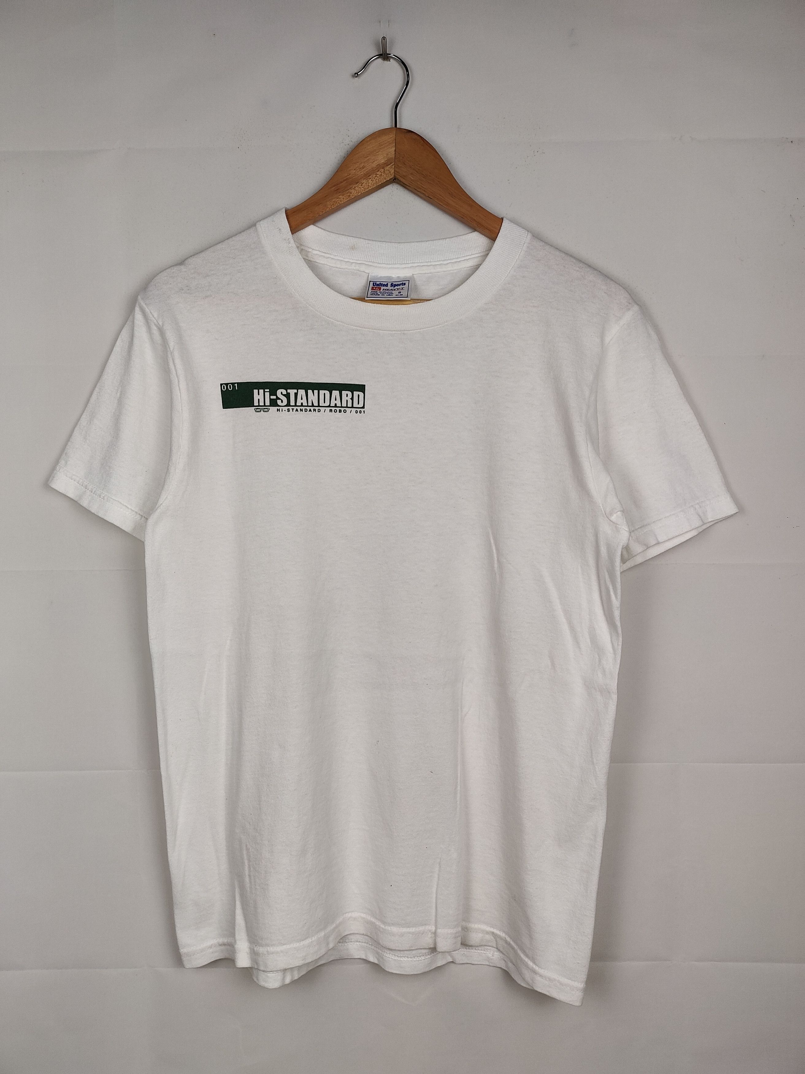 Band Tees × Japanese Brand × Vintage Vintage 2000 Hi Standard Band Shirt Size US S / EU 44-46 / 1 - 2 Thumbnail
