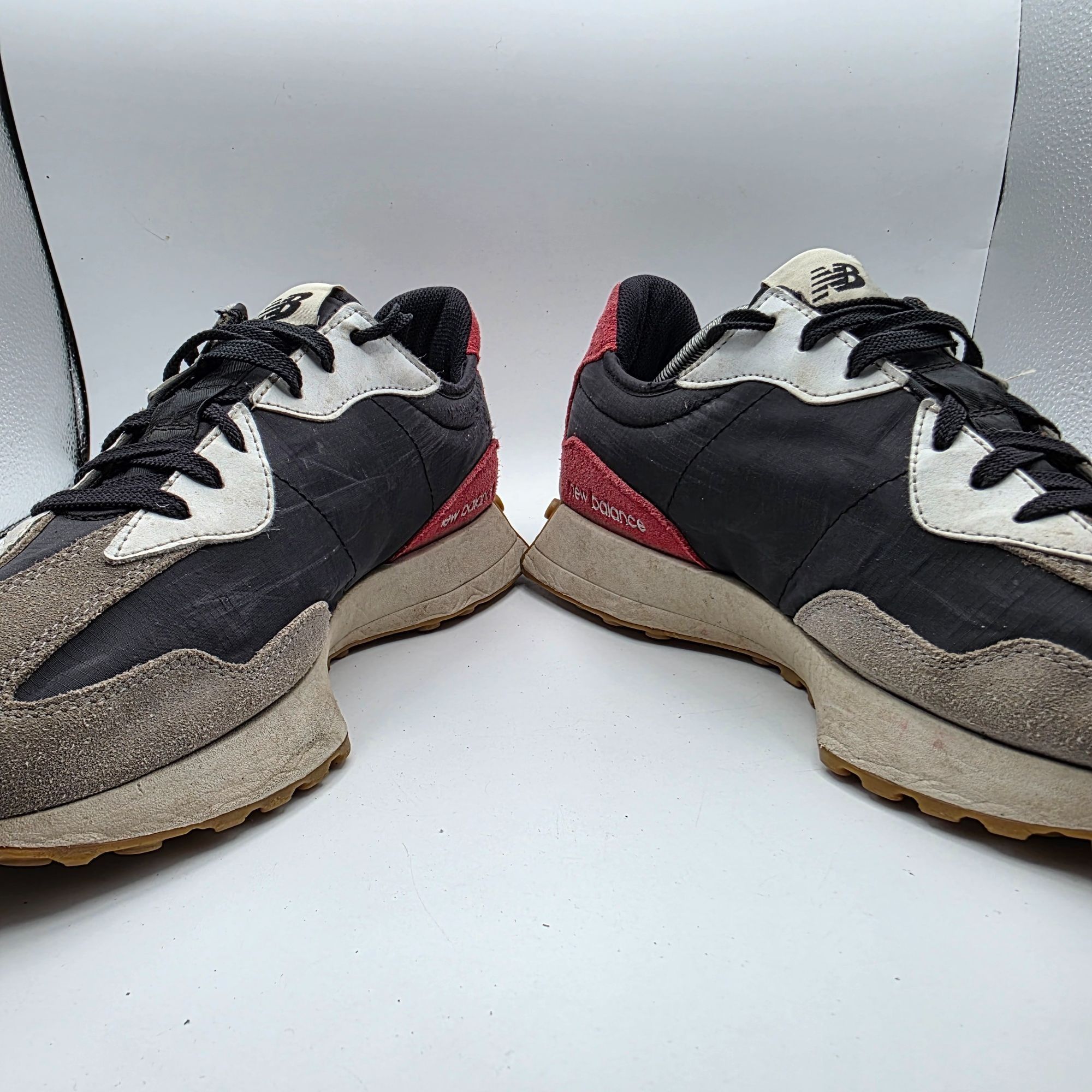New Balance New Balance 327 Black Team Red Mens Size 13 Shoes Retro Runn Size US 13 / EU 46 - 3 Thumbnail
