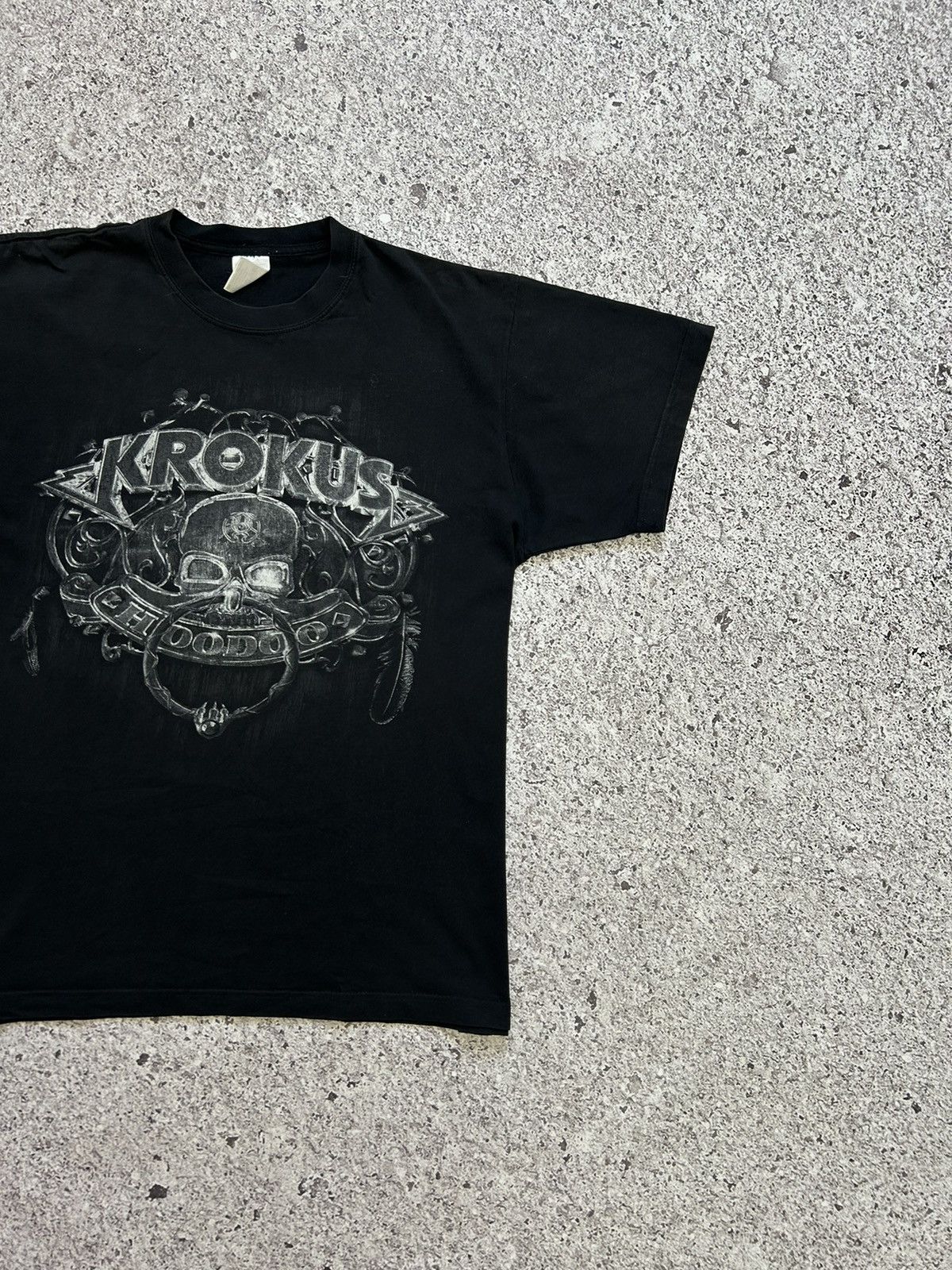 Band Tees × Vintage Vintage Krokus Hoodoo Tour 2010 Rock Band Retro T-Shirt Size US L / EU 52-54 / 3 - 5 Thumbnail