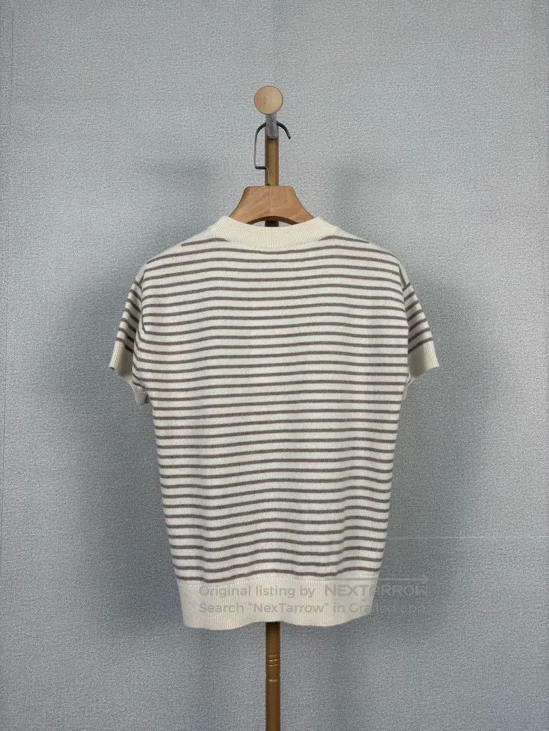Hermes Hermes Cashmere short-sleeve Size XS / US 0-2 / IT 36-38 - 2 Thumbnail