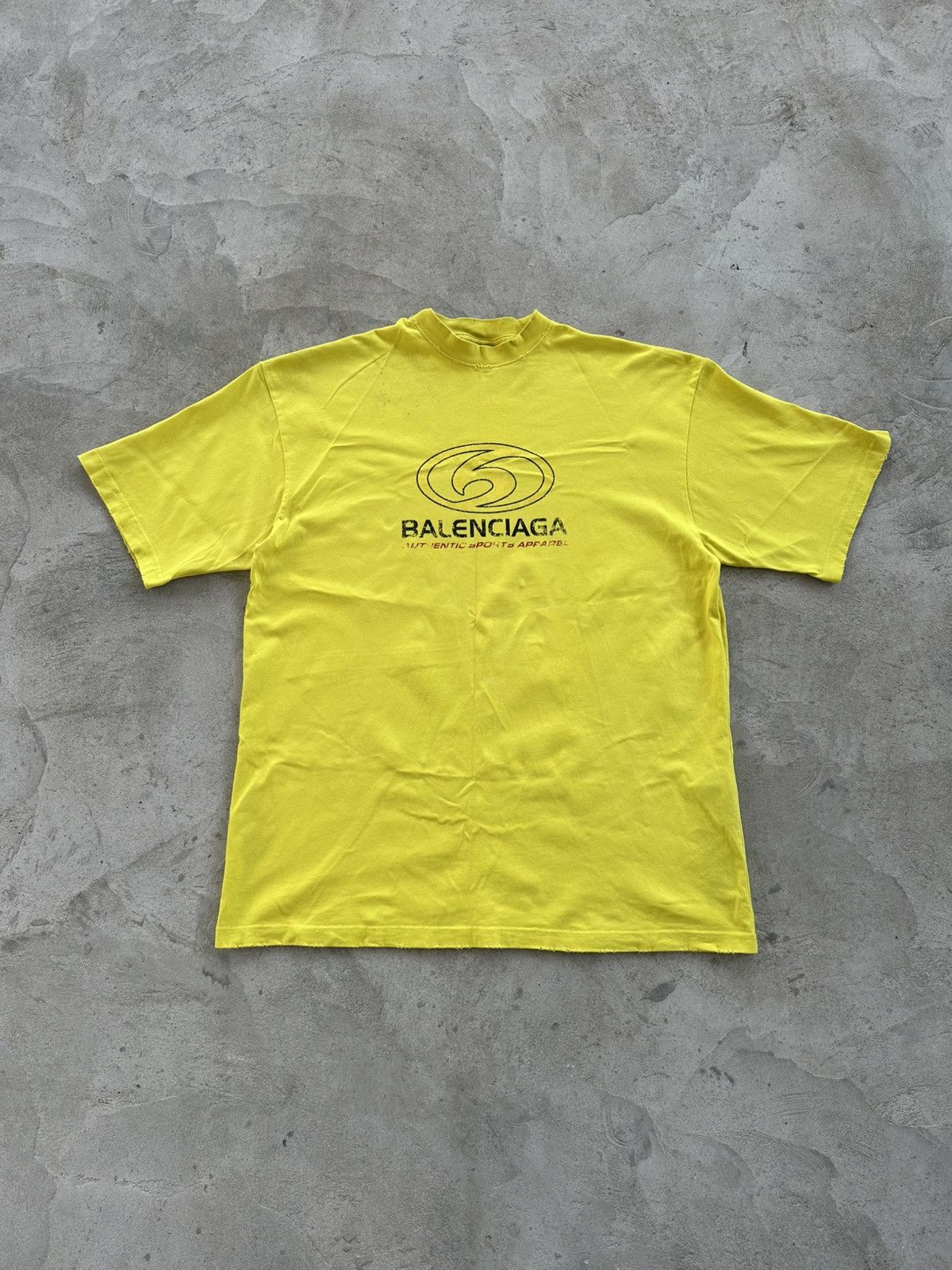 Vintage Balenciaga Style Unisex Graphic Logo T-Shirt Authentic Size US L / EU 52-54 / 3 - 1 Thumbnail