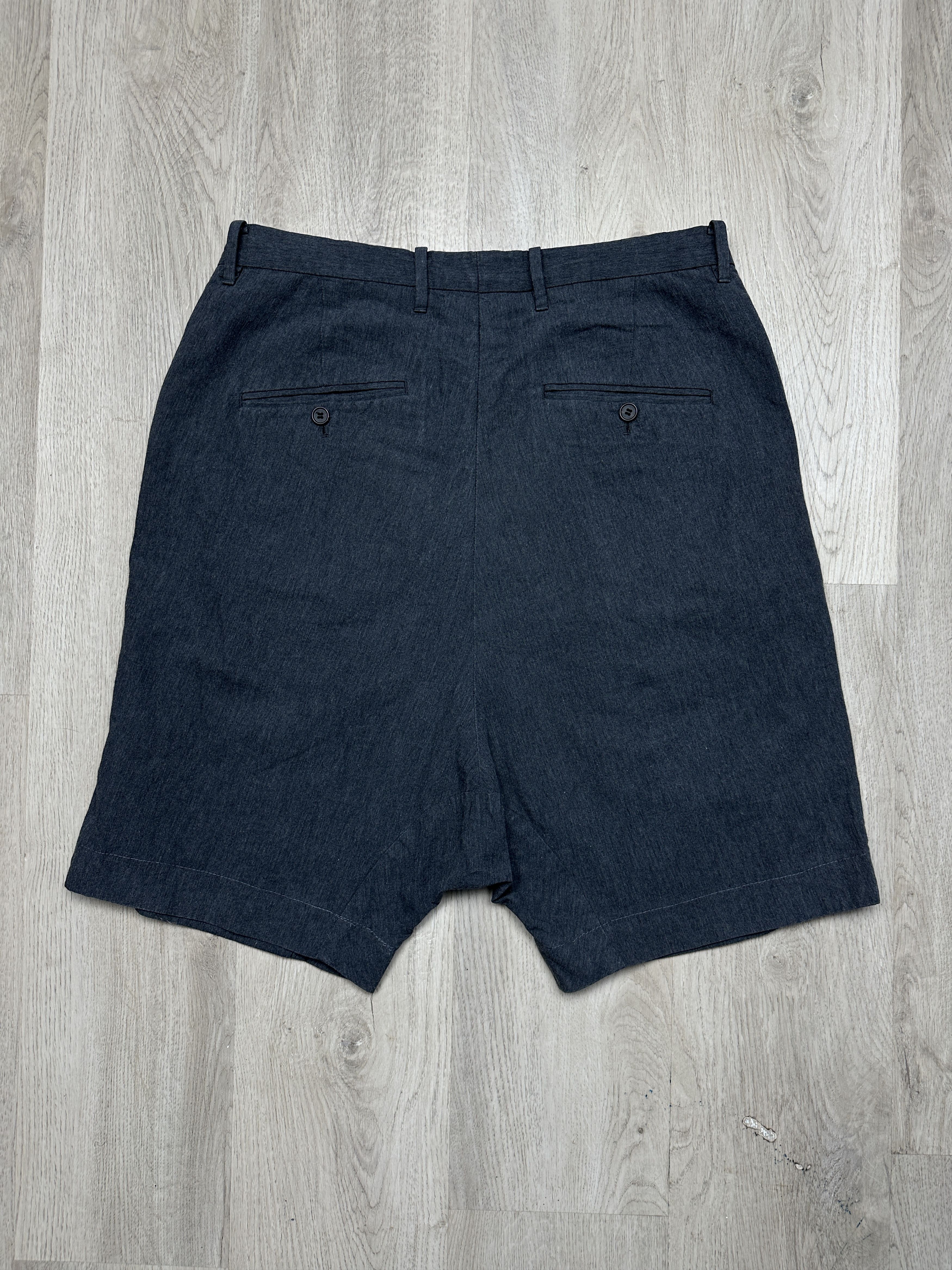 Allsaints Allsaints Ballast Mace Mens LINEN Baggy Shorts Size US 32 / EU 48 - 5 Thumbnail