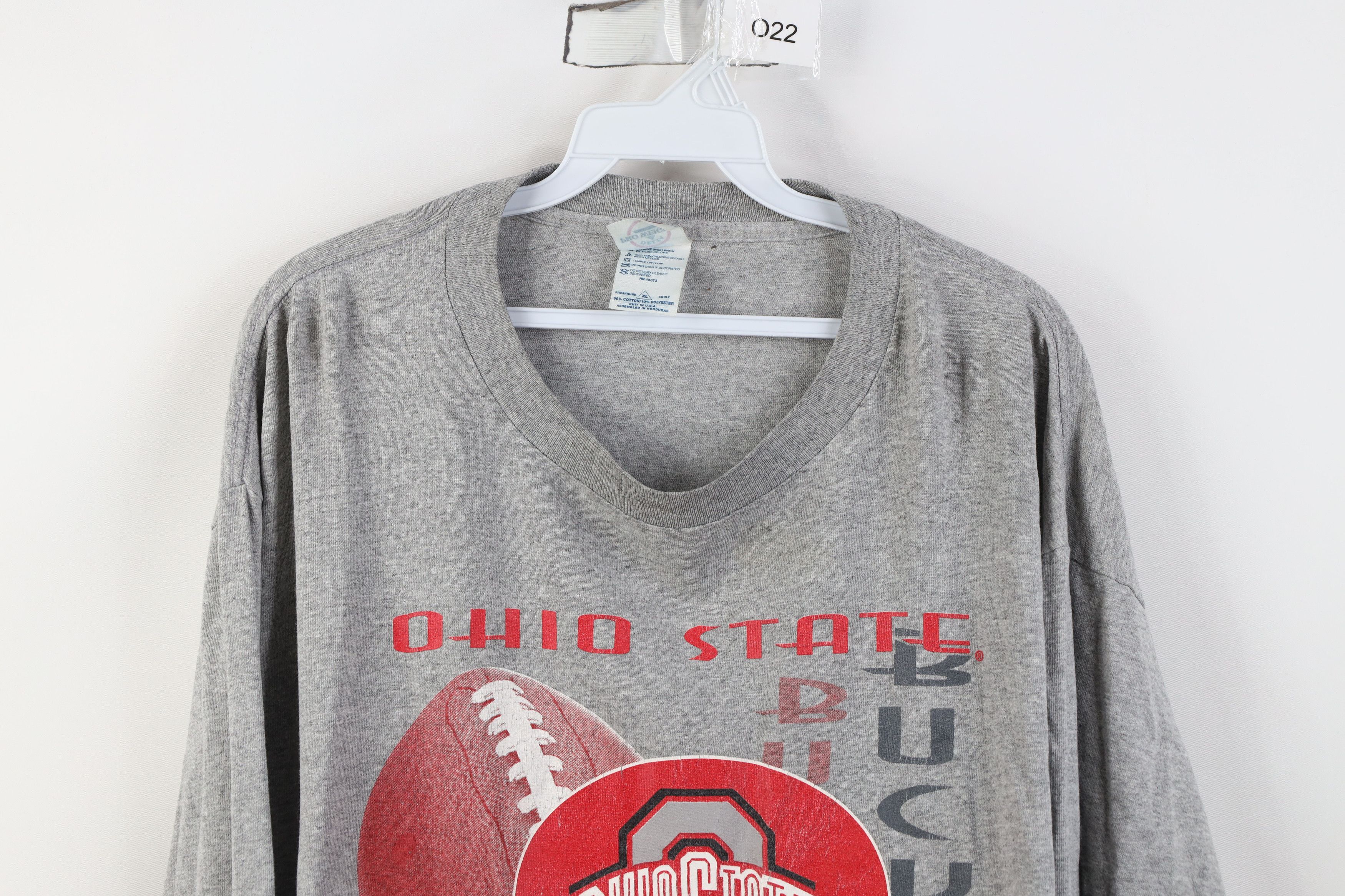 Vintage Vintage Champs Ohio State University Long Sleeve Shirt Size US XL / EU 56 / 4 - 2 Thumbnail