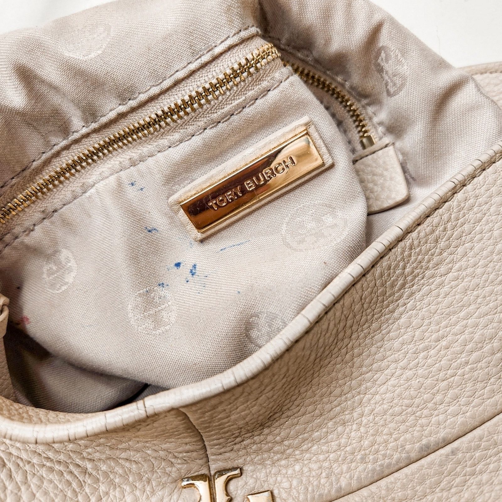 Tory Burch Tory Burch Ivy Leather Shoulder Bag Expandable Purse Size ONE SIZE - 13 Thumbnail