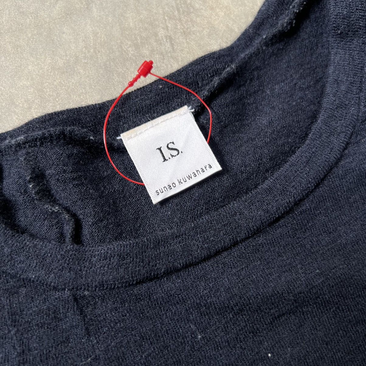 Issey Miyake Vintage Sunao Kuwahara by Issey Miyake Wool Knit Shirt Size M / US 6-8 / IT 42-44 - 6 Thumbnail