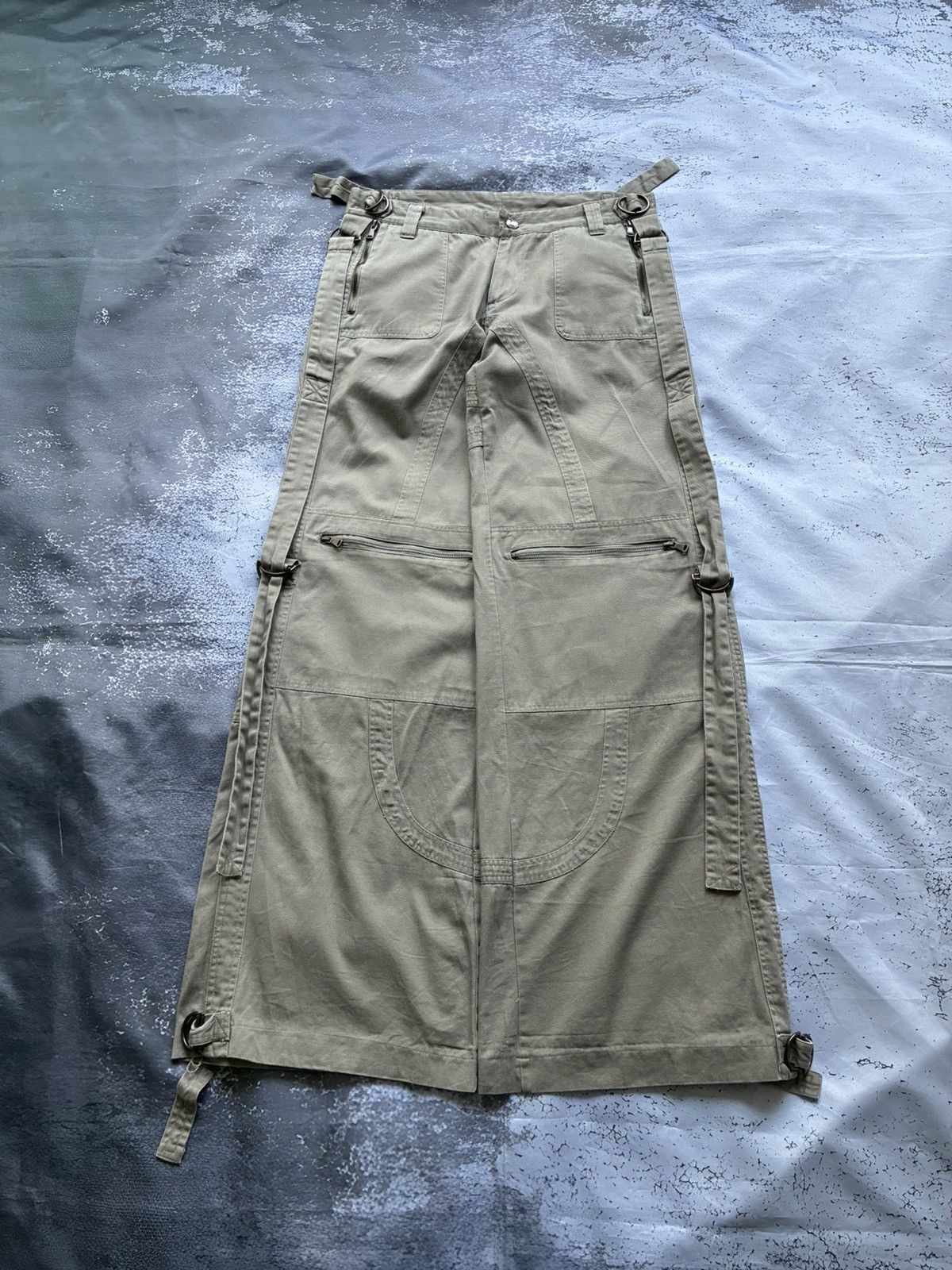 Dolce & Gabbana Dolce & Gabanna AW03 Runway Bondage Sample Pants Size US 33 - 2 Thumbnail