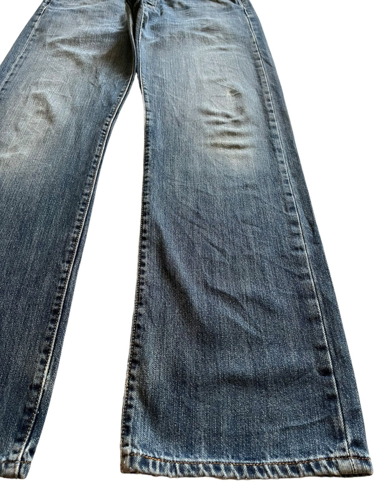 Levi's × Levi's Vintage Clothing Vintage 90s Levis 501 Blue Wash Distressed Baggy Jeans Size US 32 / EU 48 - 7 Thumbnail