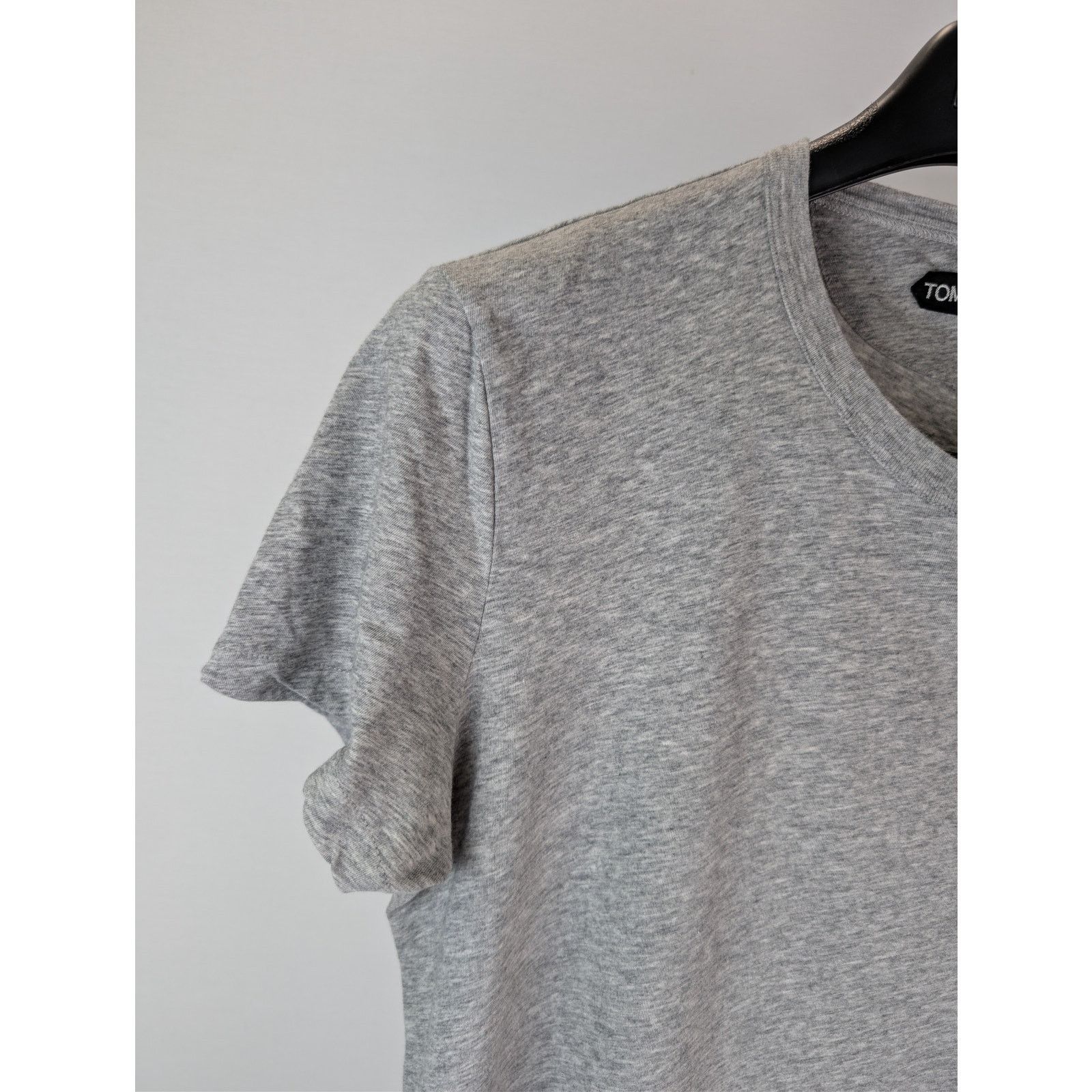 Tom Ford o1rshd1 CC20 Mélange Cotton-Jersey Pocket T-Shirt in Grey Size US M / EU 48-50 / 2 - 6 Thumbnail