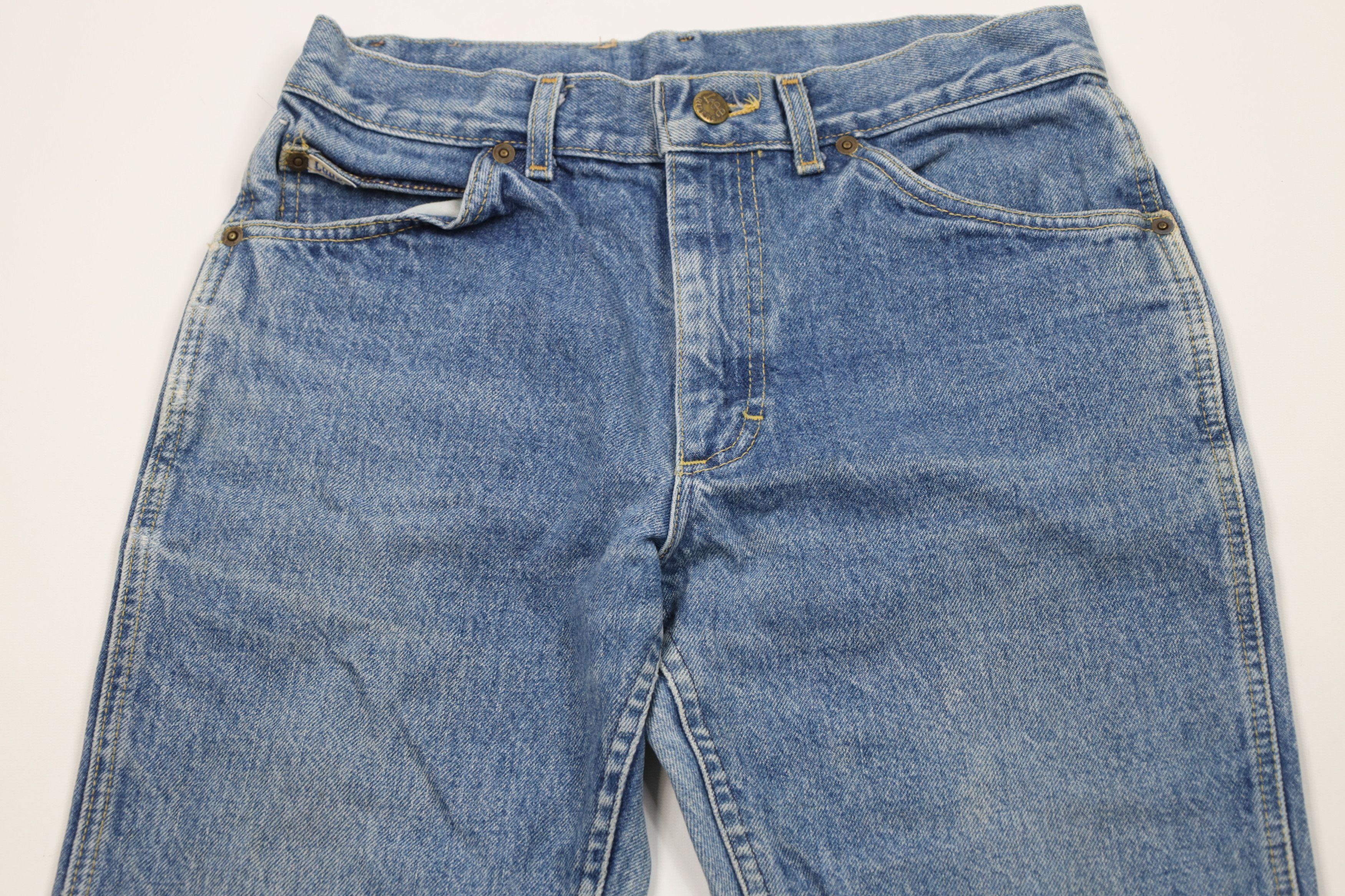 Lee Vintage 80s 90s Lee Straight Leg Denim Jeans Blue USA Size US 30 / EU 46 - 2 Thumbnail